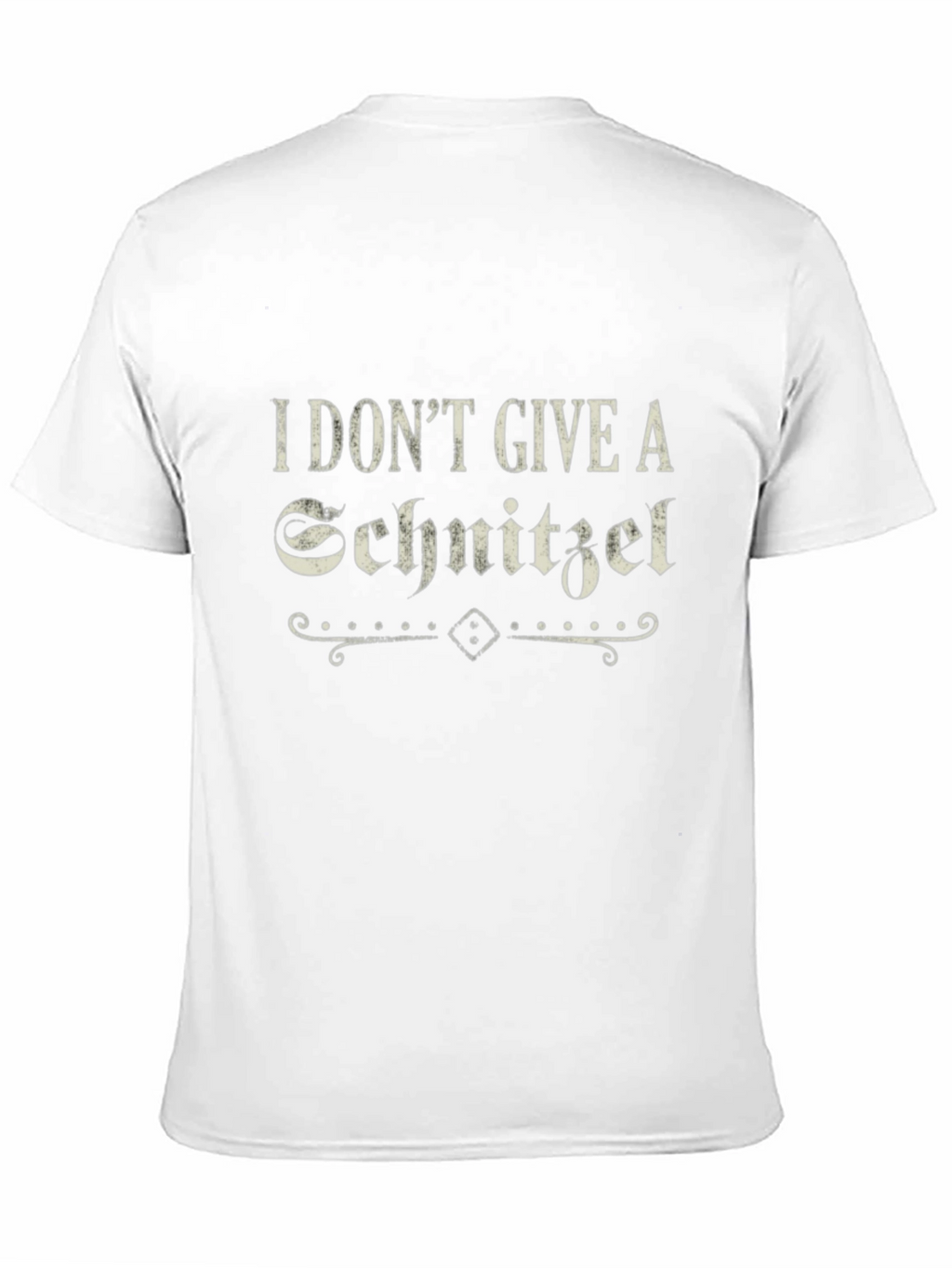 I Dont Give a Schnitzel Funny Graphic Tee