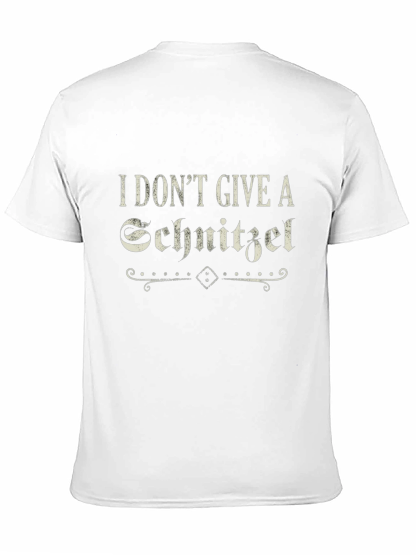 I Dont Give a Schnitzel Funny Graphic Tee
