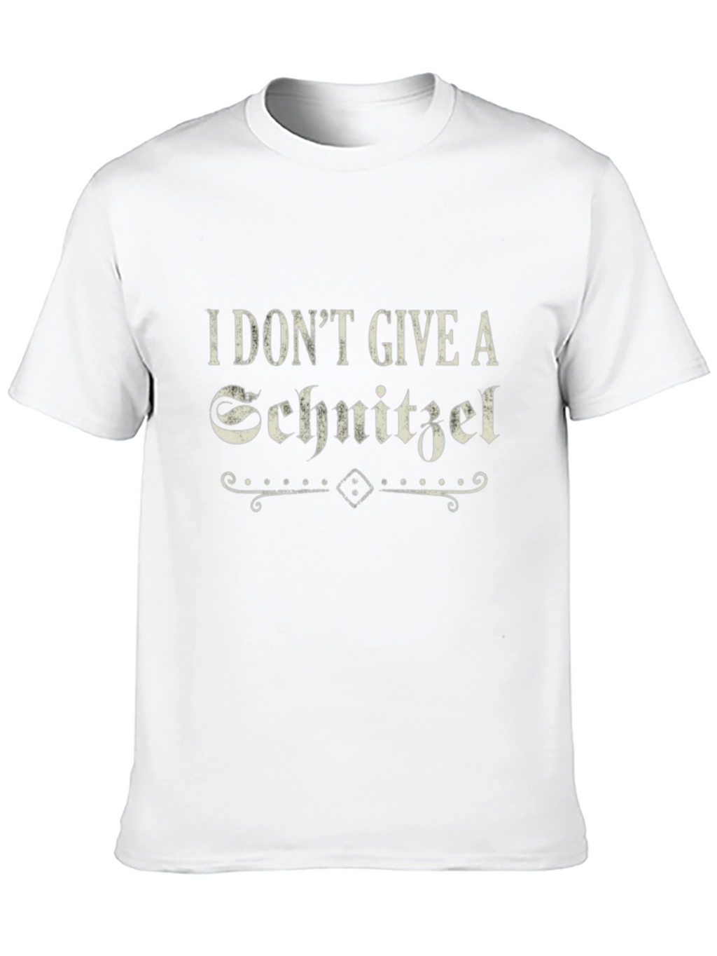 I Dont Give a Schnitzel Funny Graphic Tee