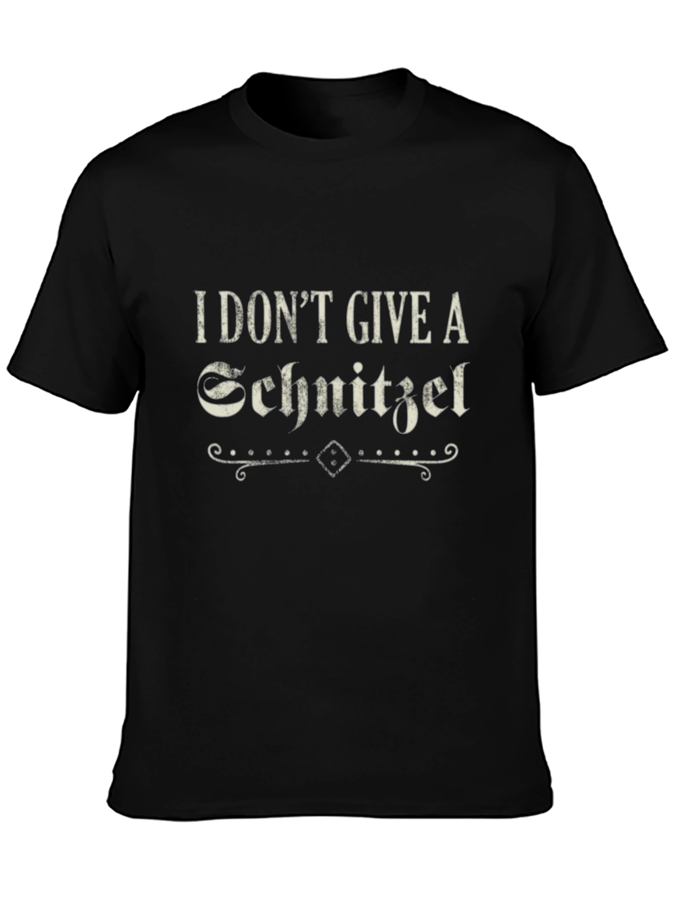 I Dont Give a Schnitzel Funny Graphic Tee