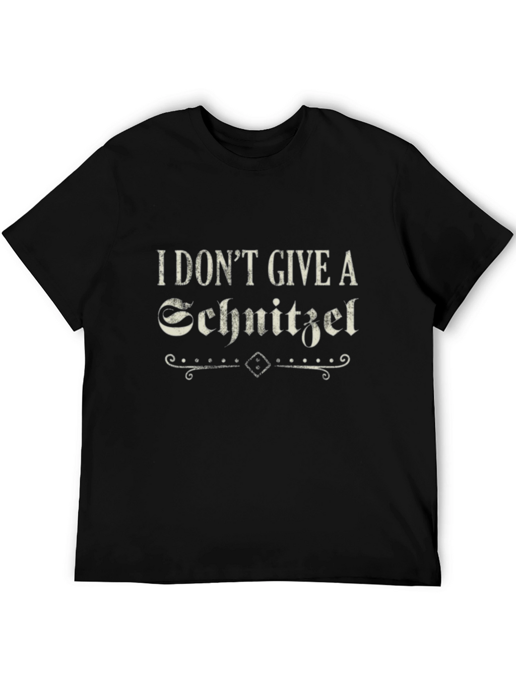 I Dont Give a Schnitzel Funny Graphic Tee