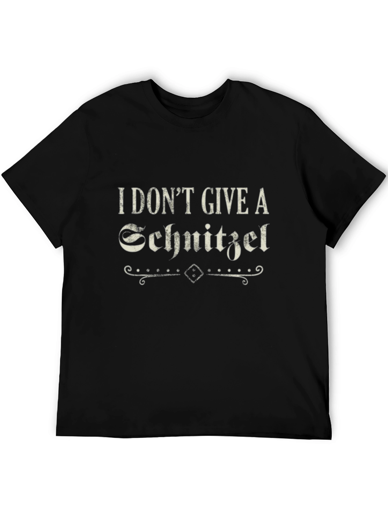 I Dont Give a Schnitzel Funny Graphic Tee