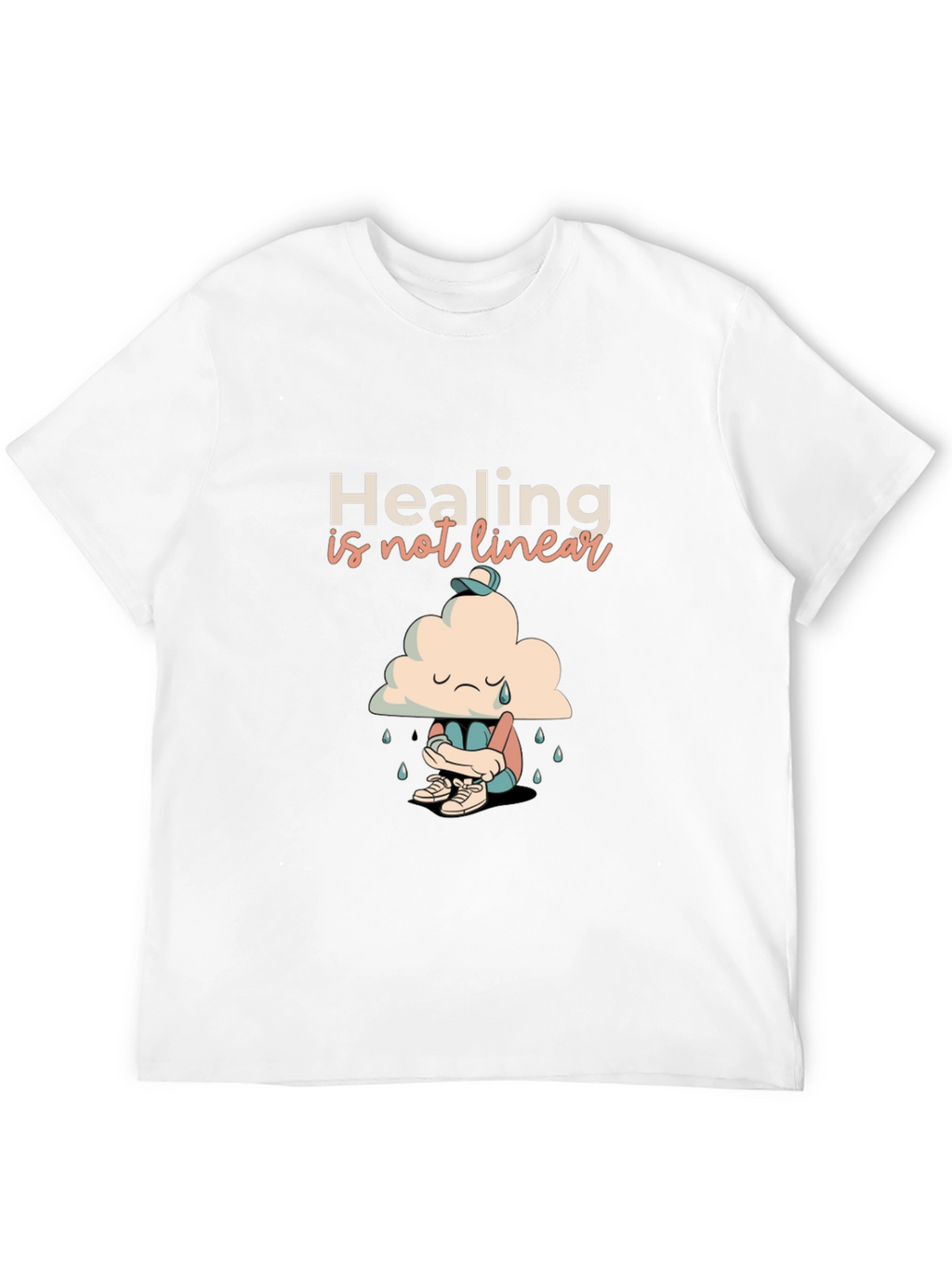 Healing Is Not Linear Graphic T-Shirt