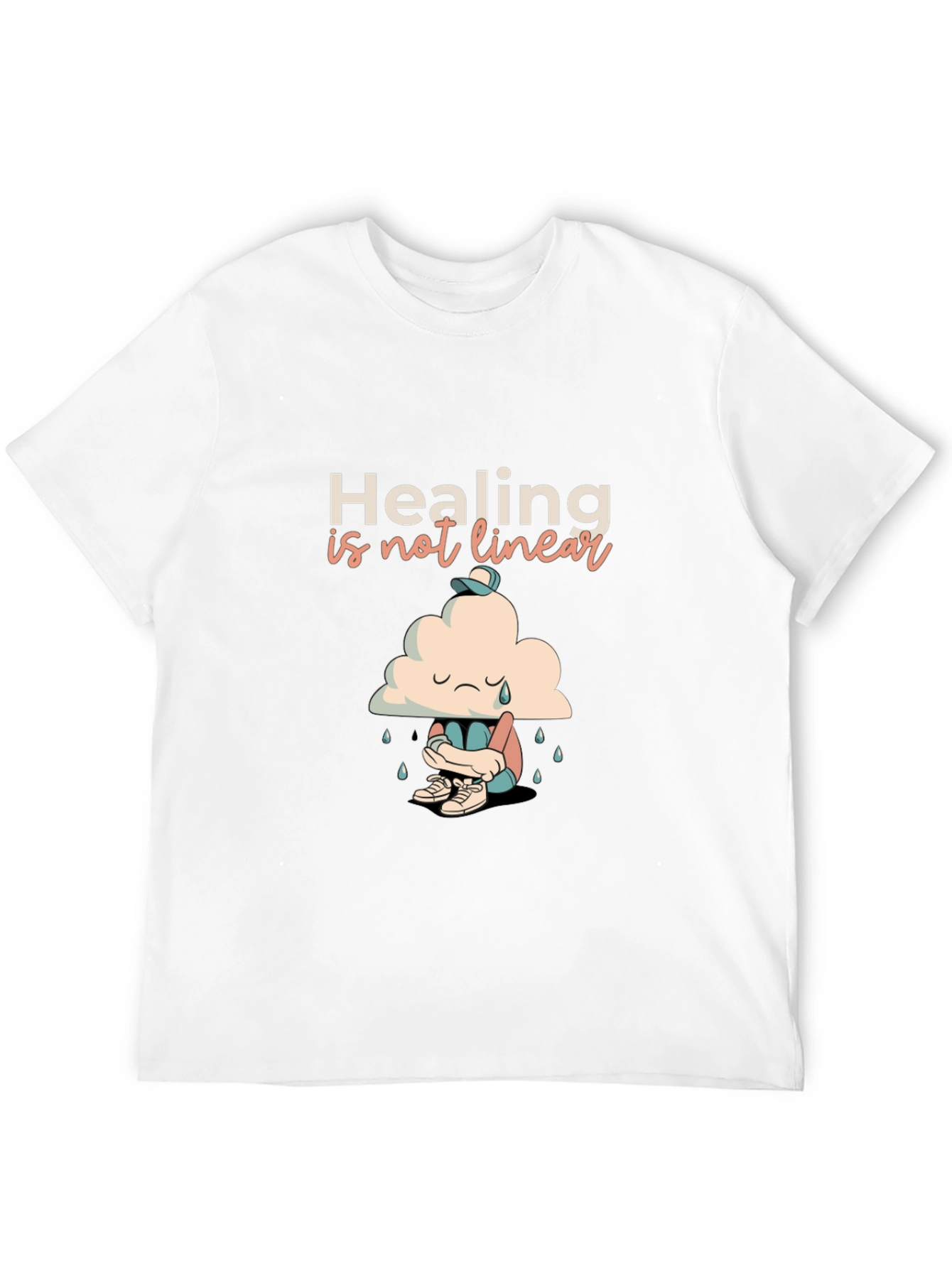 Healing Is Not Linear Graphic T-Shirt