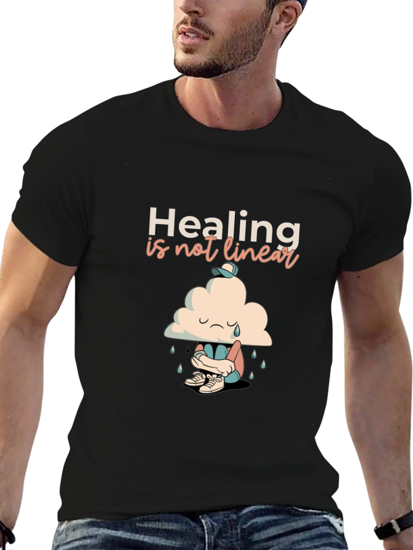 Healing Is Not Linear Graphic T-Shirt