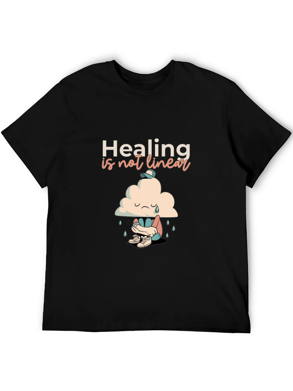Healing Is Not Linear Graphic T-Shirt