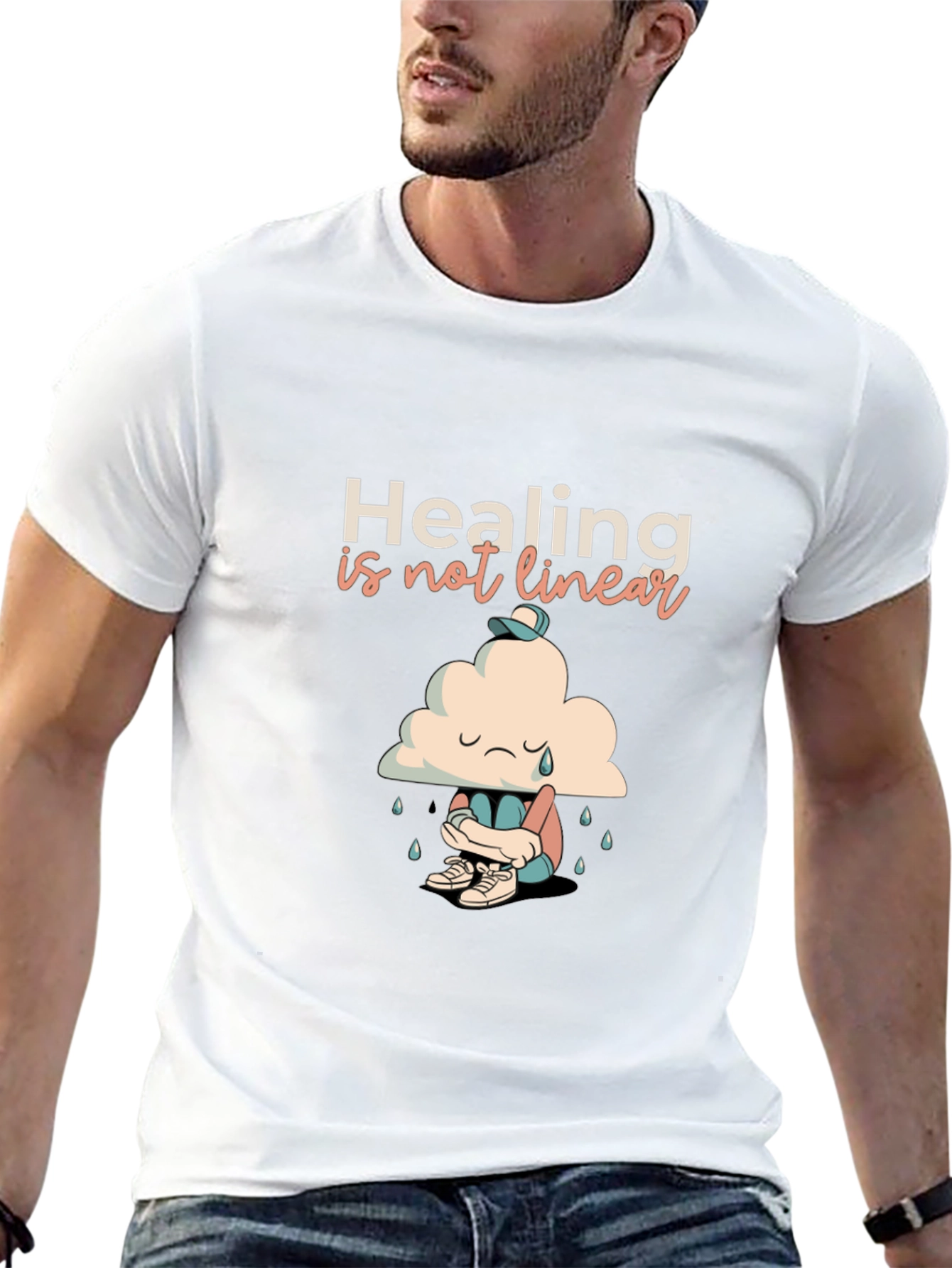 Healing Is Not Linear Graphic T-Shirt
