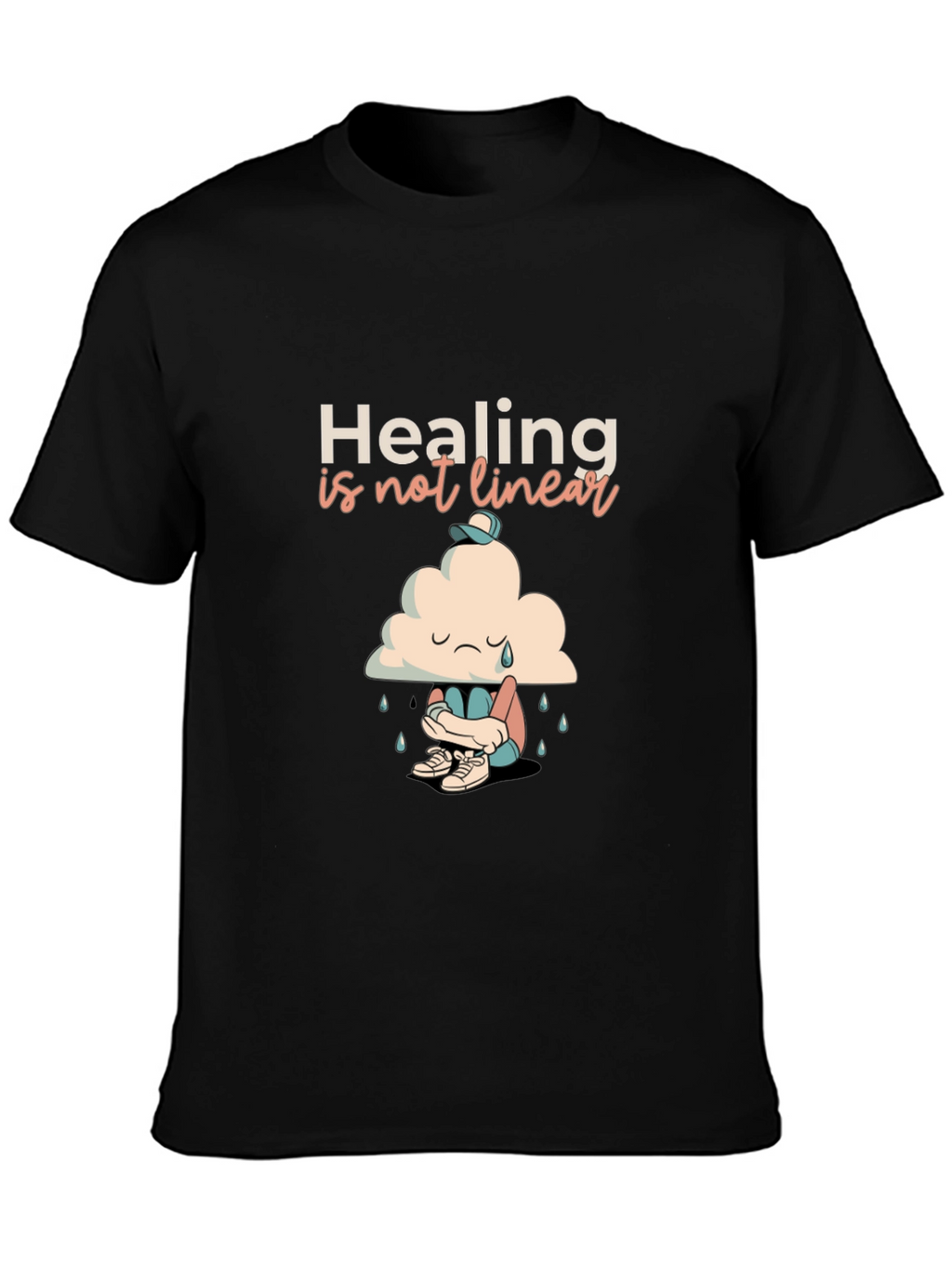 Healing Is Not Linear Graphic T-Shirt