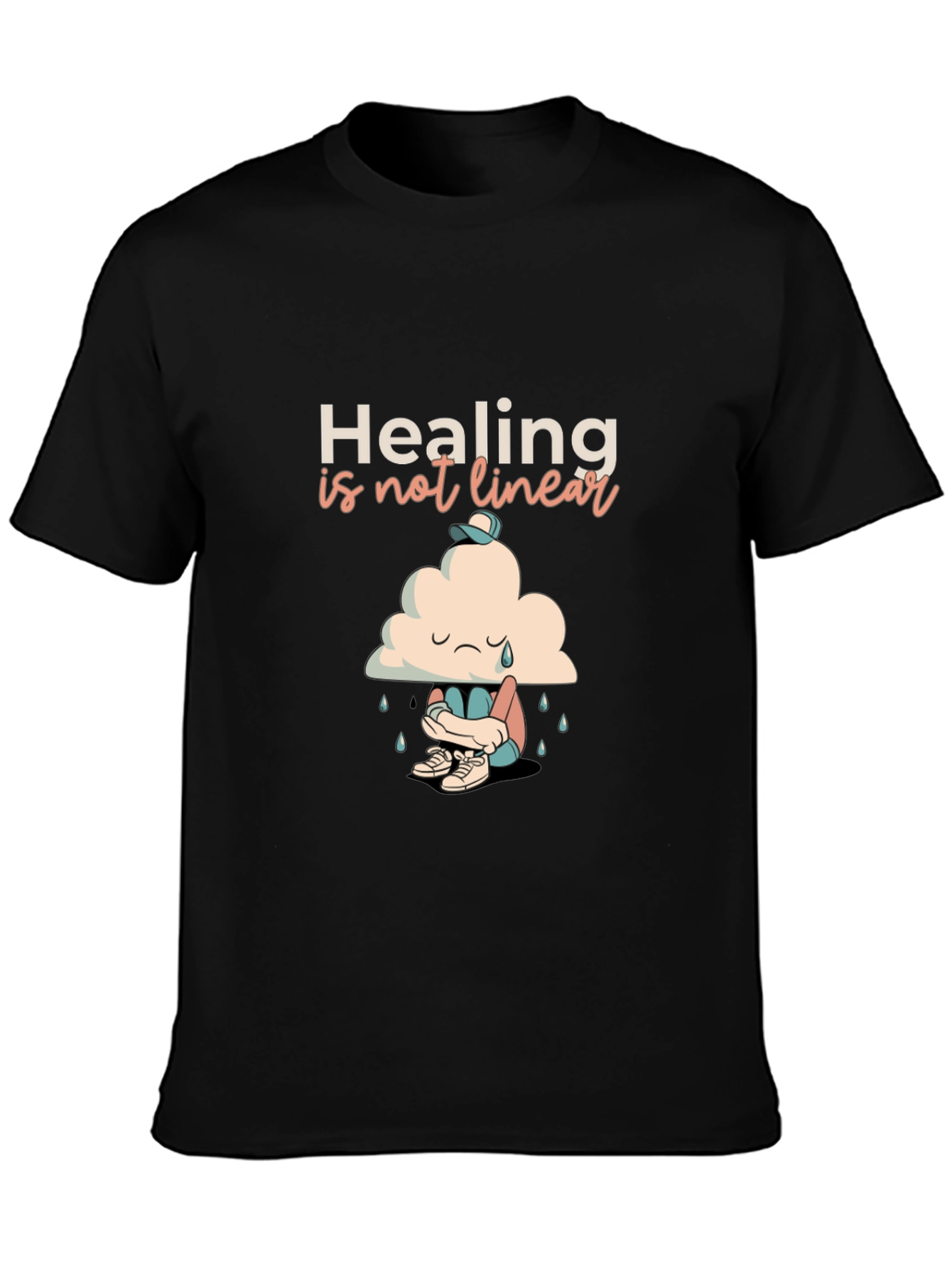 Healing Is Not Linear Graphic T-Shirt