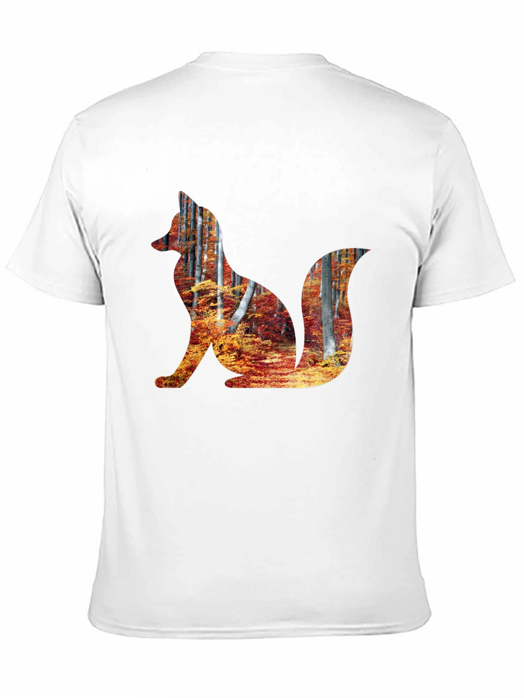 Fox Forest Graphic Tee - Mens Black T-Shirt