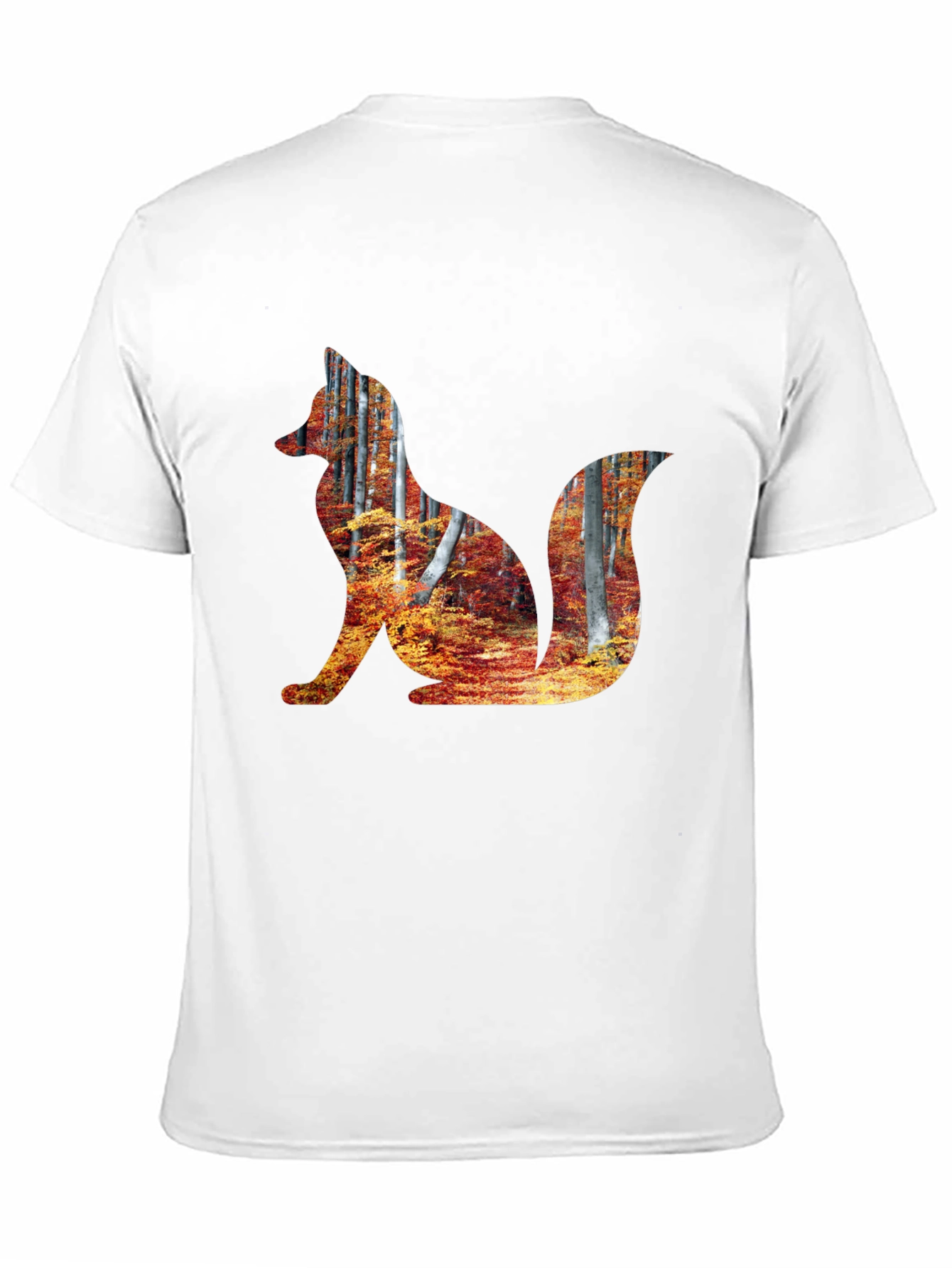 Fox Forest Graphic Tee - Mens Black T-Shirt