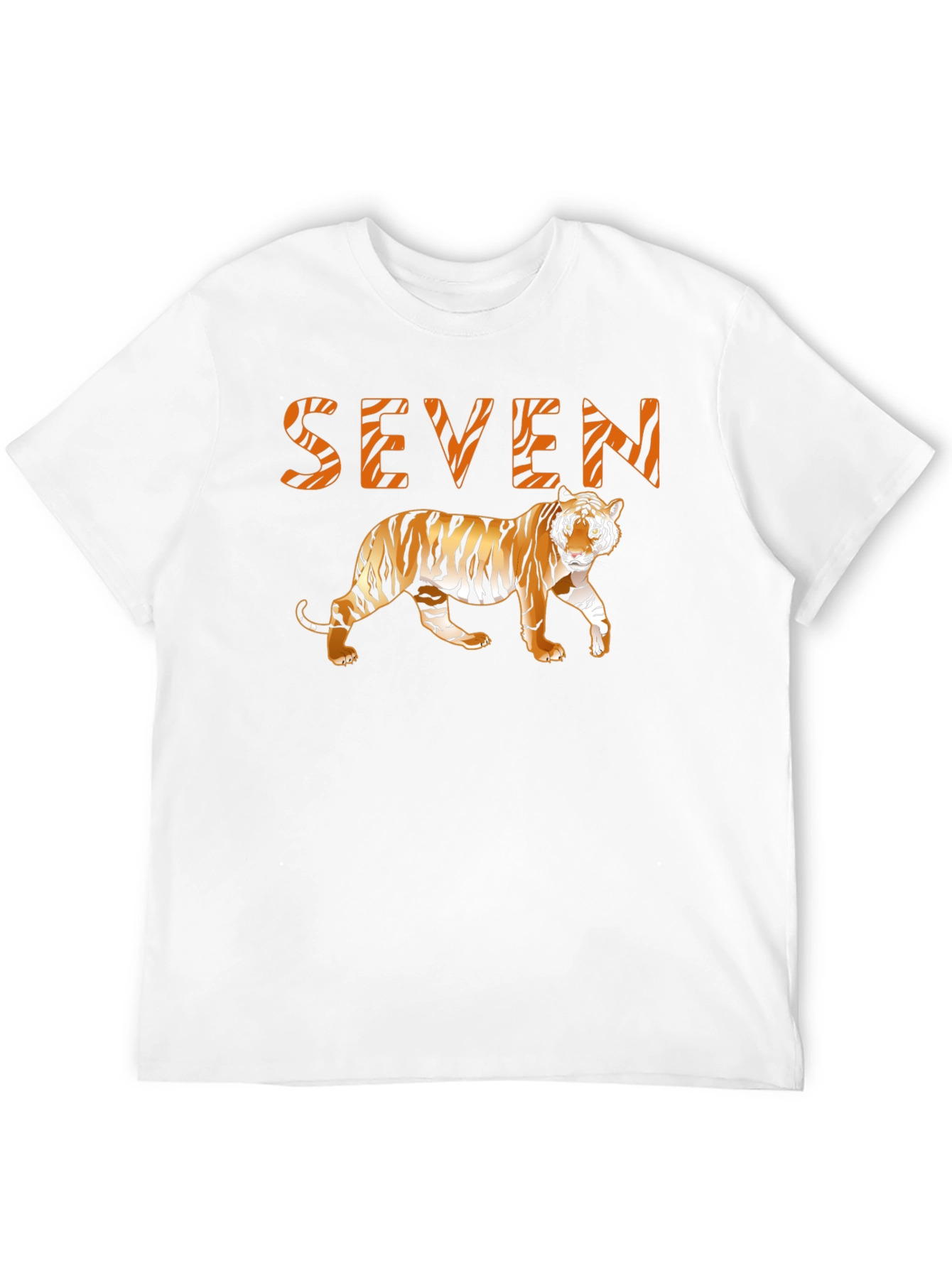 Seven Tiger Graphic T-Shirt