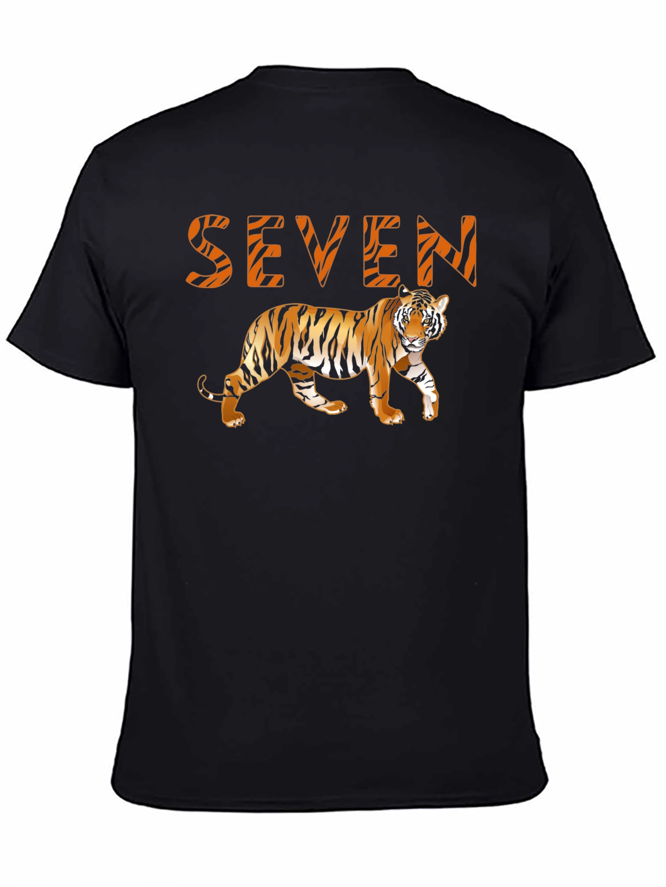 Seven Tiger Graphic T-Shirt