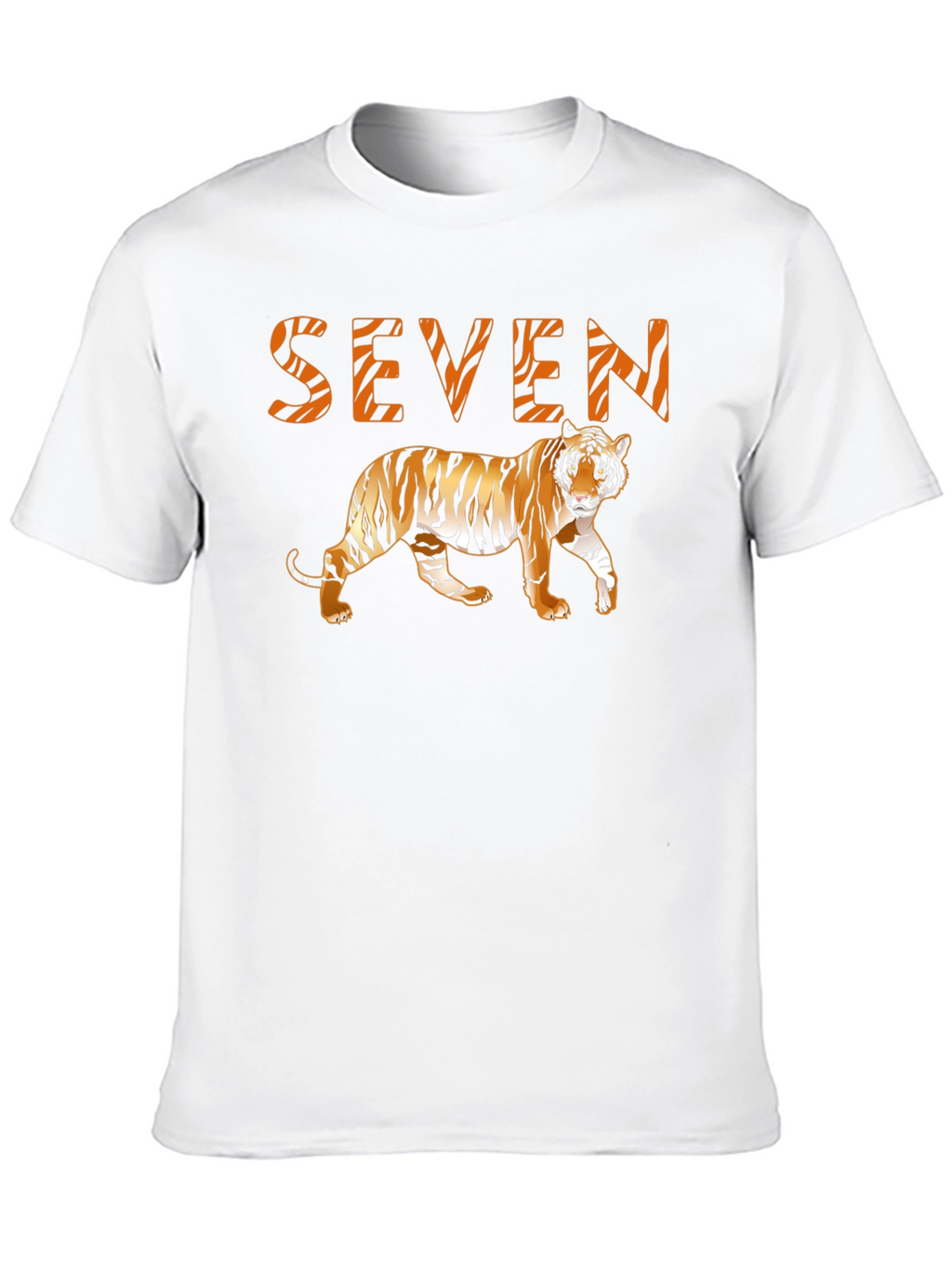 Seven Tiger Graphic T-Shirt