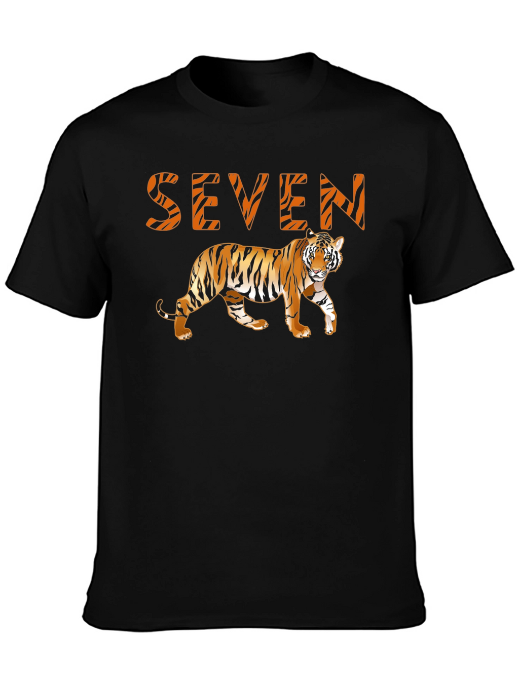 Seven Tiger Graphic T-Shirt
