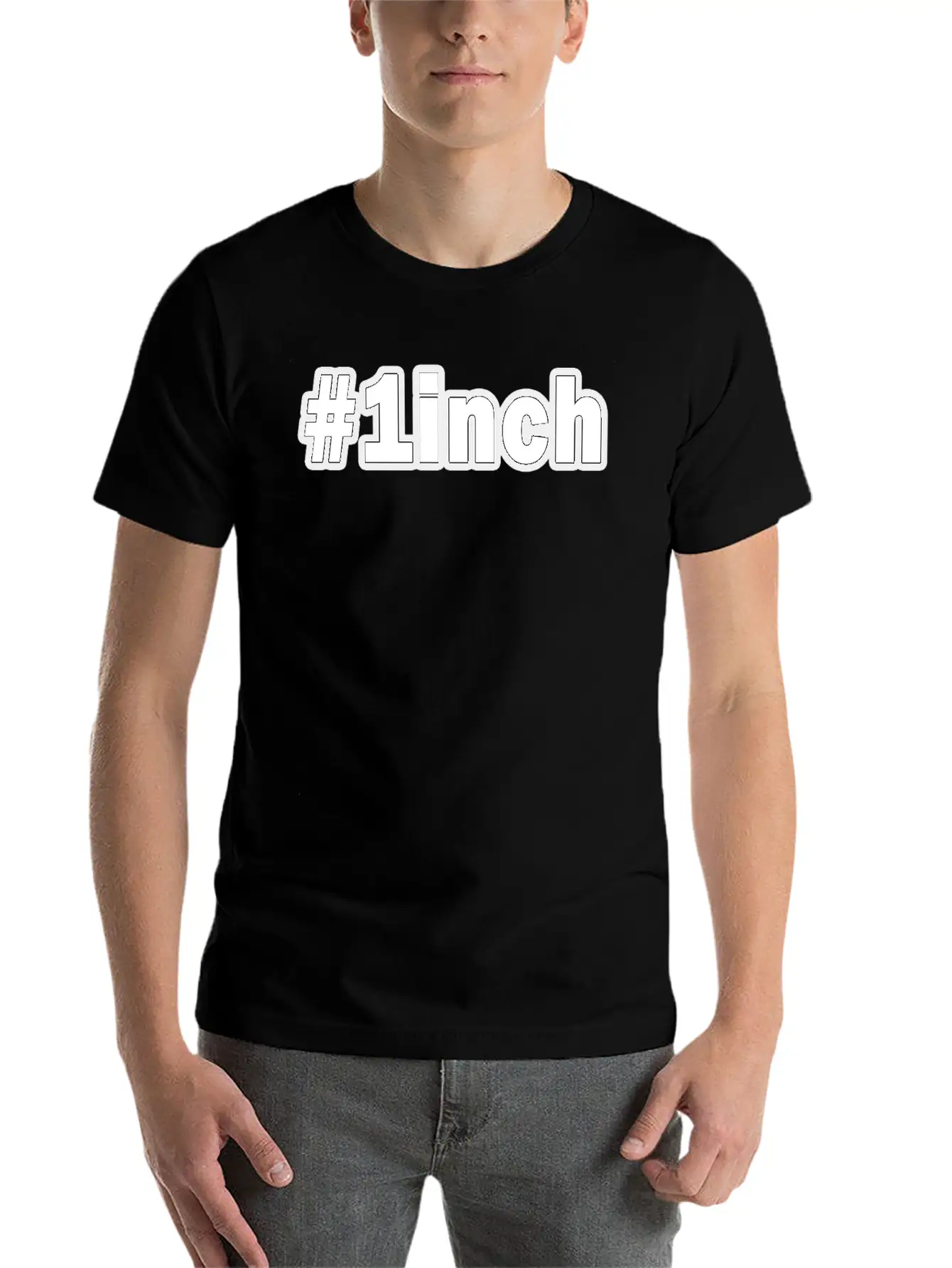 #1inch Hashtag 1 Inch One Relaxed Everyday Tee – Lightweight And Durable Cotton