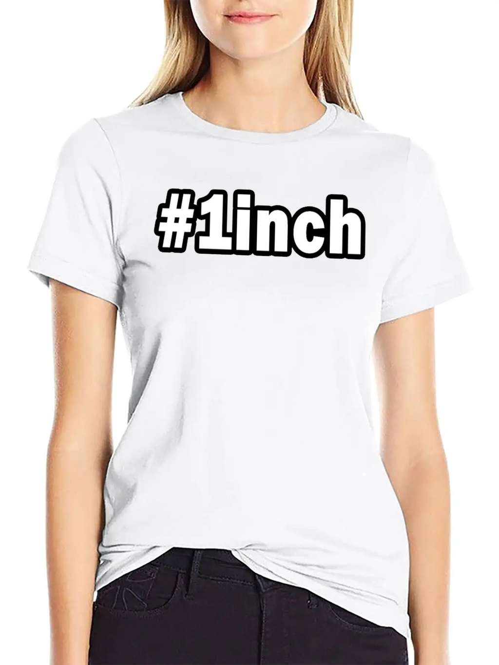 #1inch Hashtag 1 Inch One Relaxed Everyday Tee – Lightweight And Durable Cotton