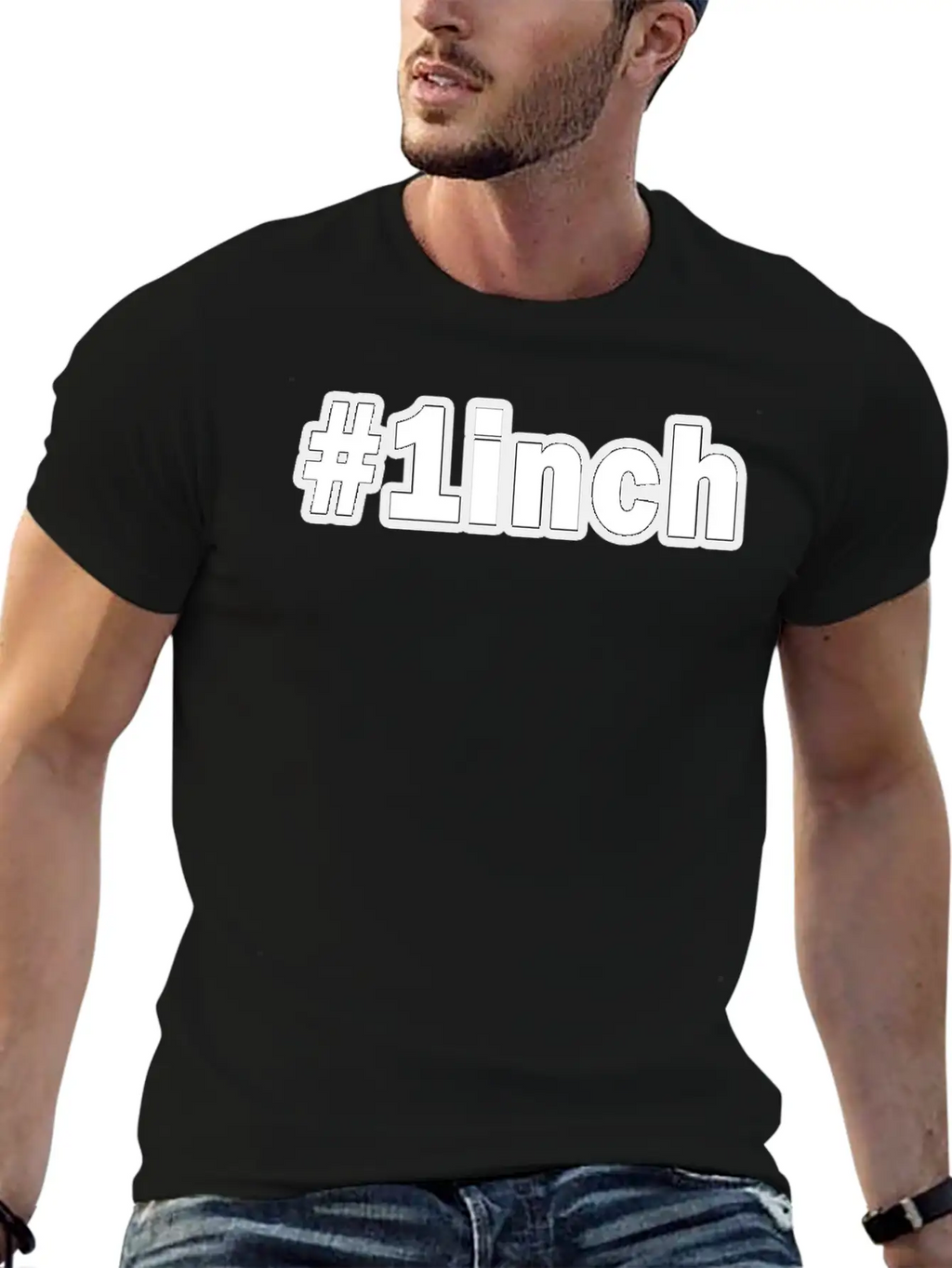#1inch Hashtag 1 Inch One Relaxed Everyday Tee – Lightweight And Durable Cotton