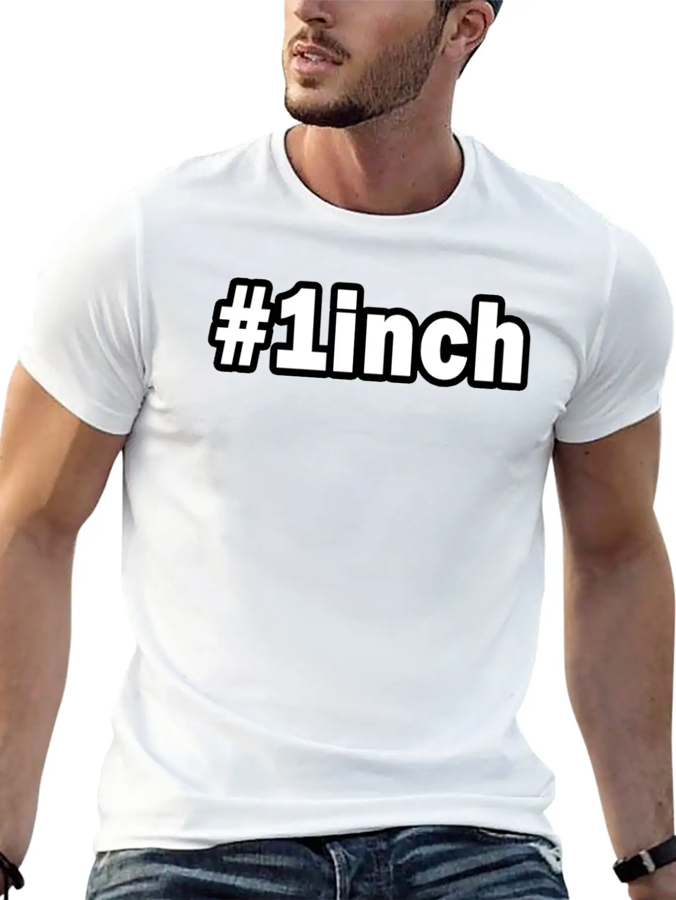 #1inch Hashtag 1 Inch One Relaxed Everyday Tee – Lightweight And Durable Cotton