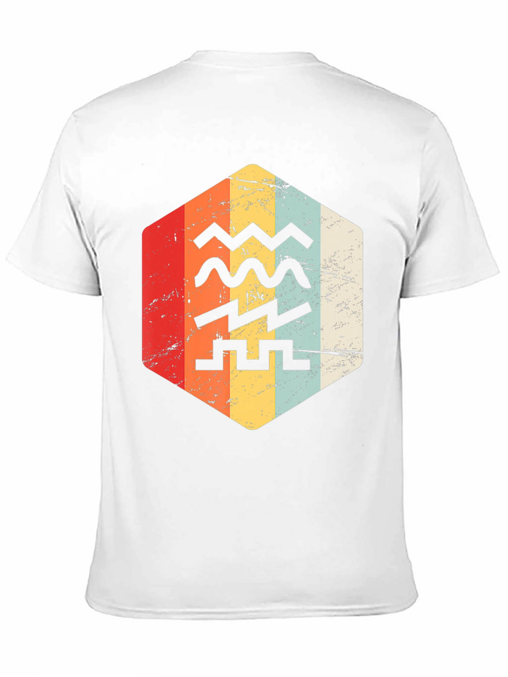 Retro Zodiac Aquarius T-Shirt