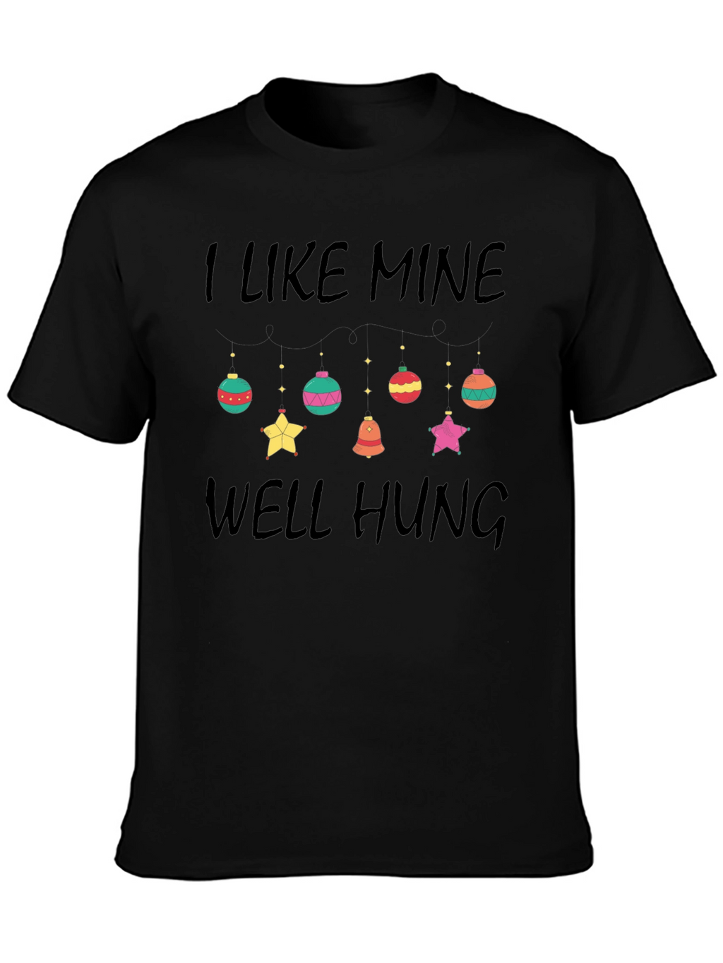 Well Hung Christmas T-Shirt