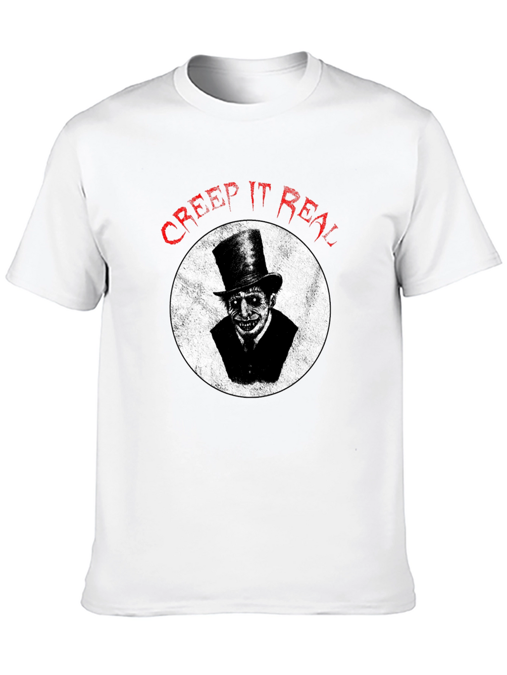 Creep It Real Graphic Tee - Halloween Spooky Shirt