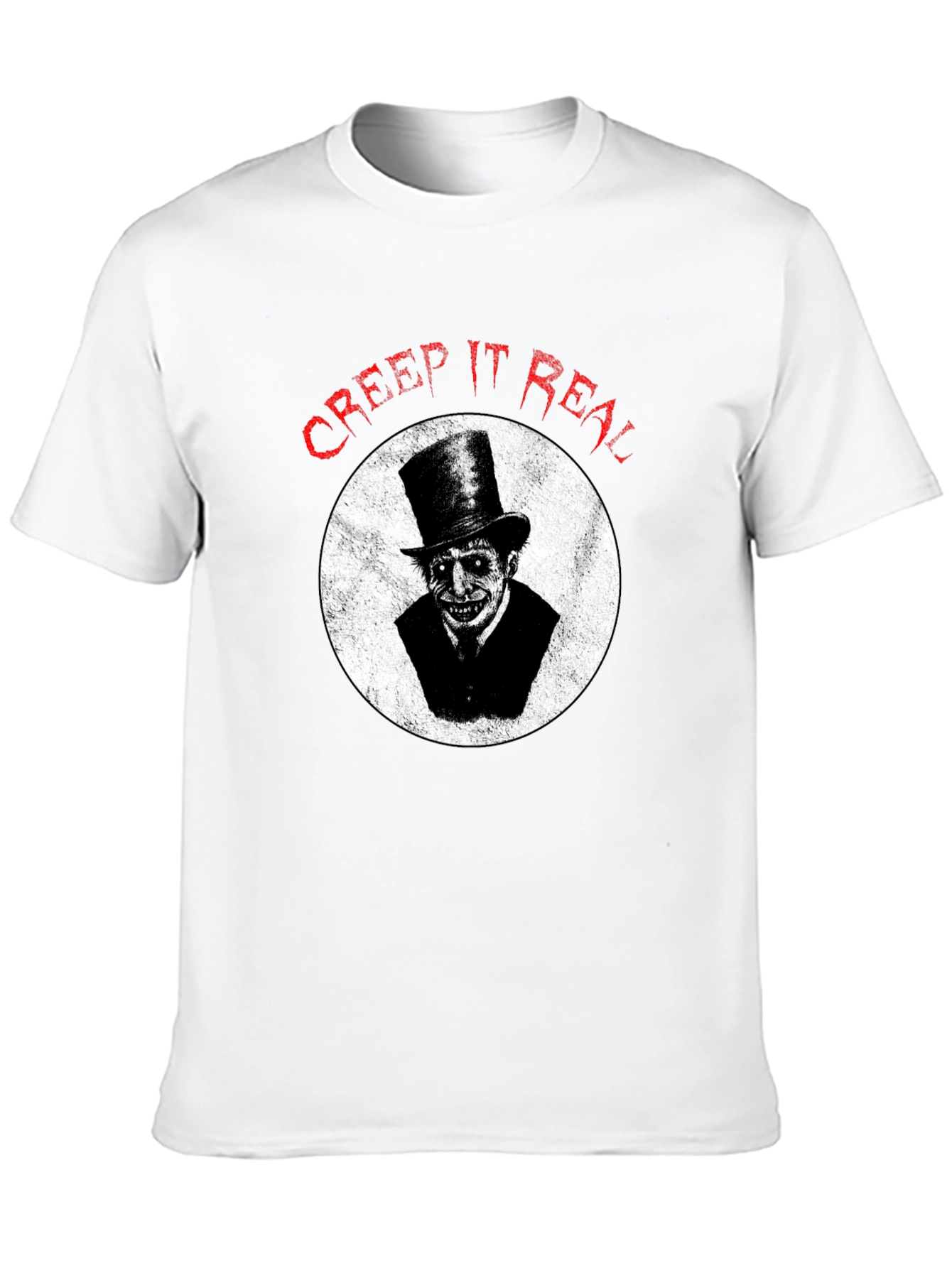 Creep It Real Graphic Tee - Halloween Spooky Shirt