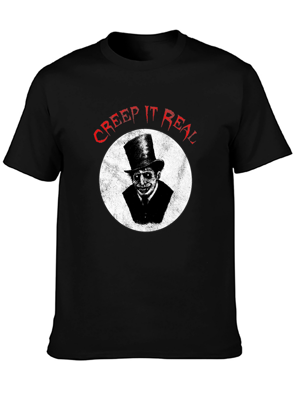 Creep It Real Graphic Tee - Halloween Spooky Shirt