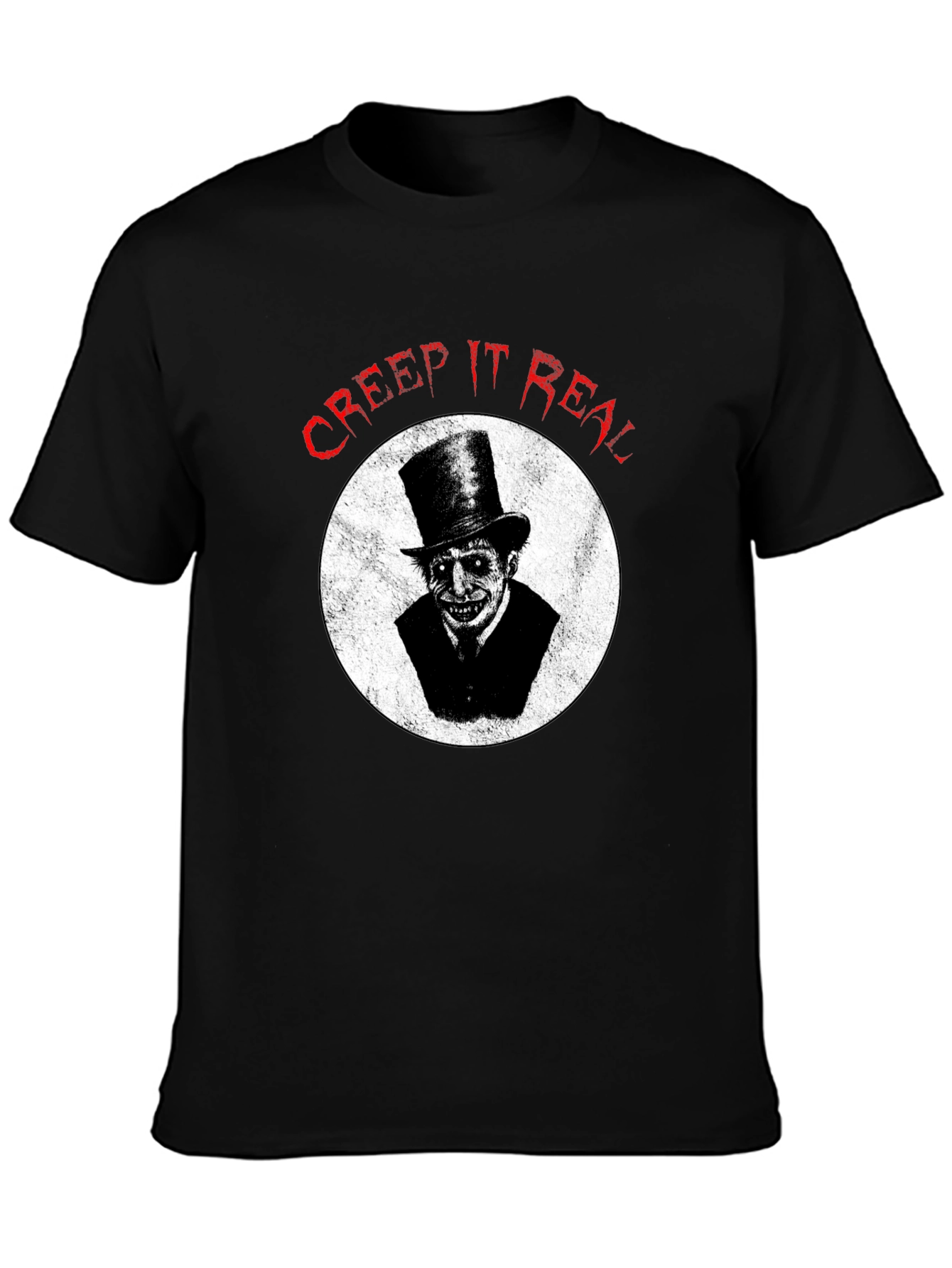 Creep It Real Graphic Tee - Halloween Spooky Shirt