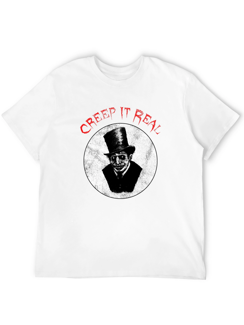 Creep It Real Graphic Tee - Halloween Spooky Shirt