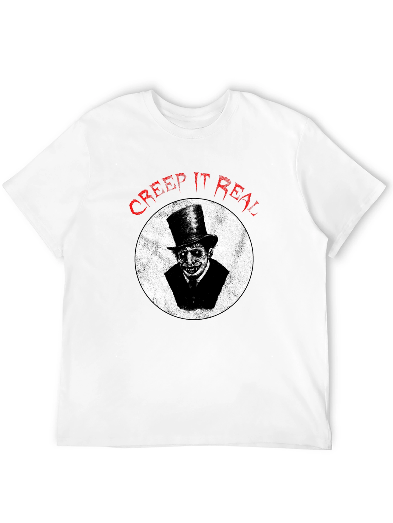 Creep It Real Graphic Tee - Halloween Spooky Shirt