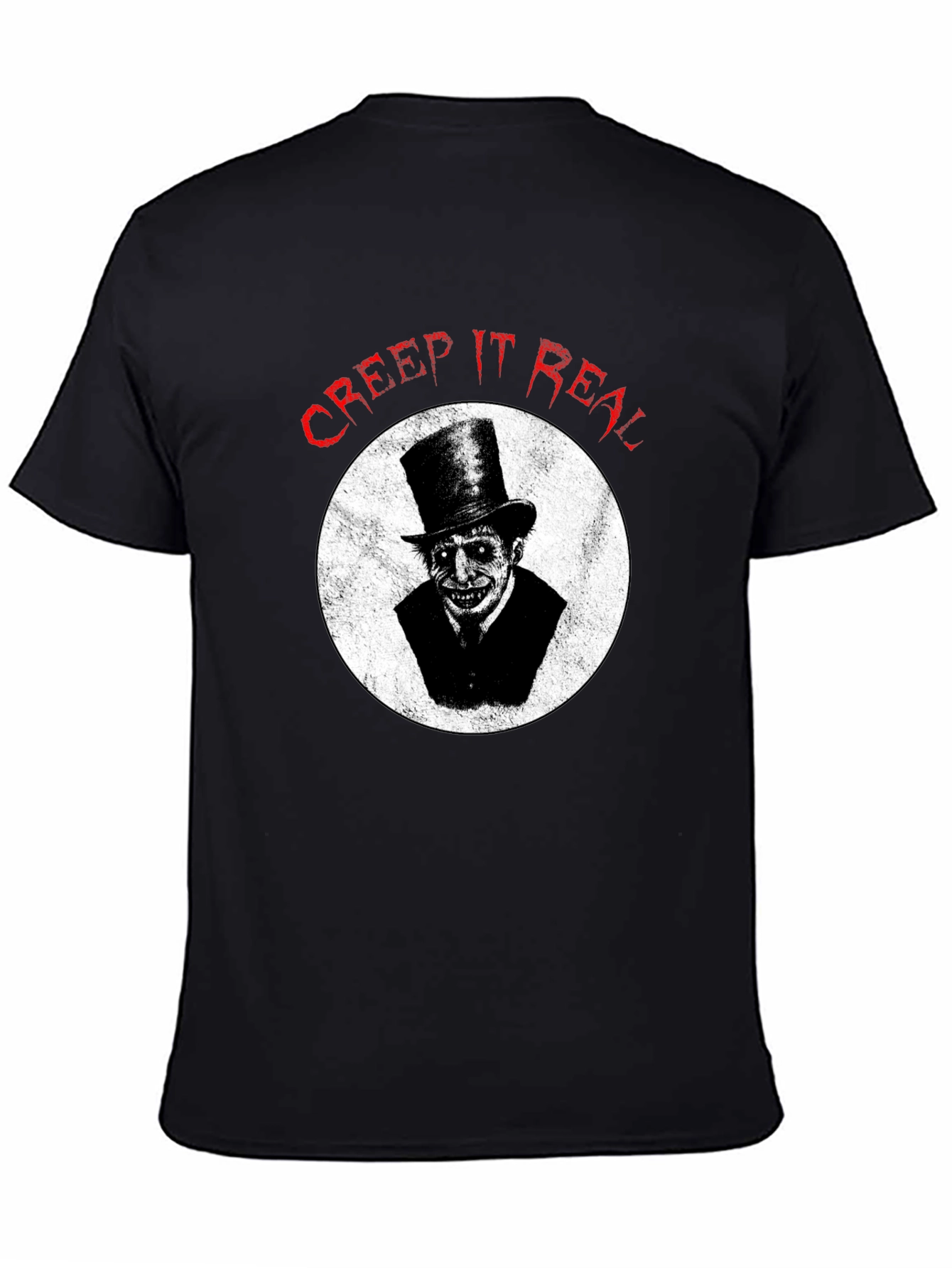 Creep It Real Graphic Tee - Halloween Spooky Shirt