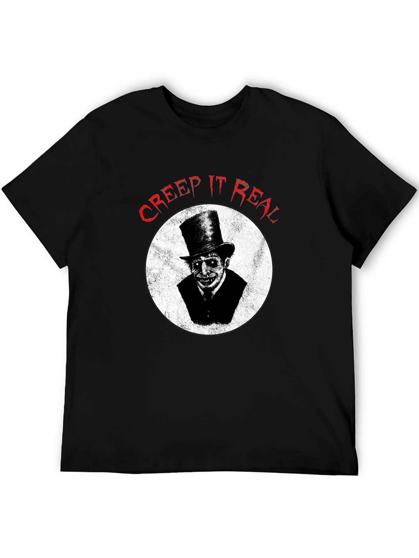 Creep It Real Graphic Tee - Halloween Spooky Shirt
