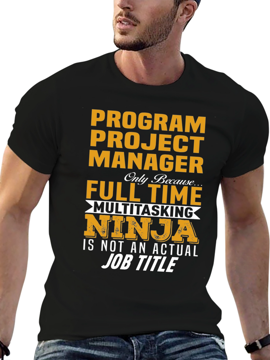 Program Project Manager Ninja T-Shirt
