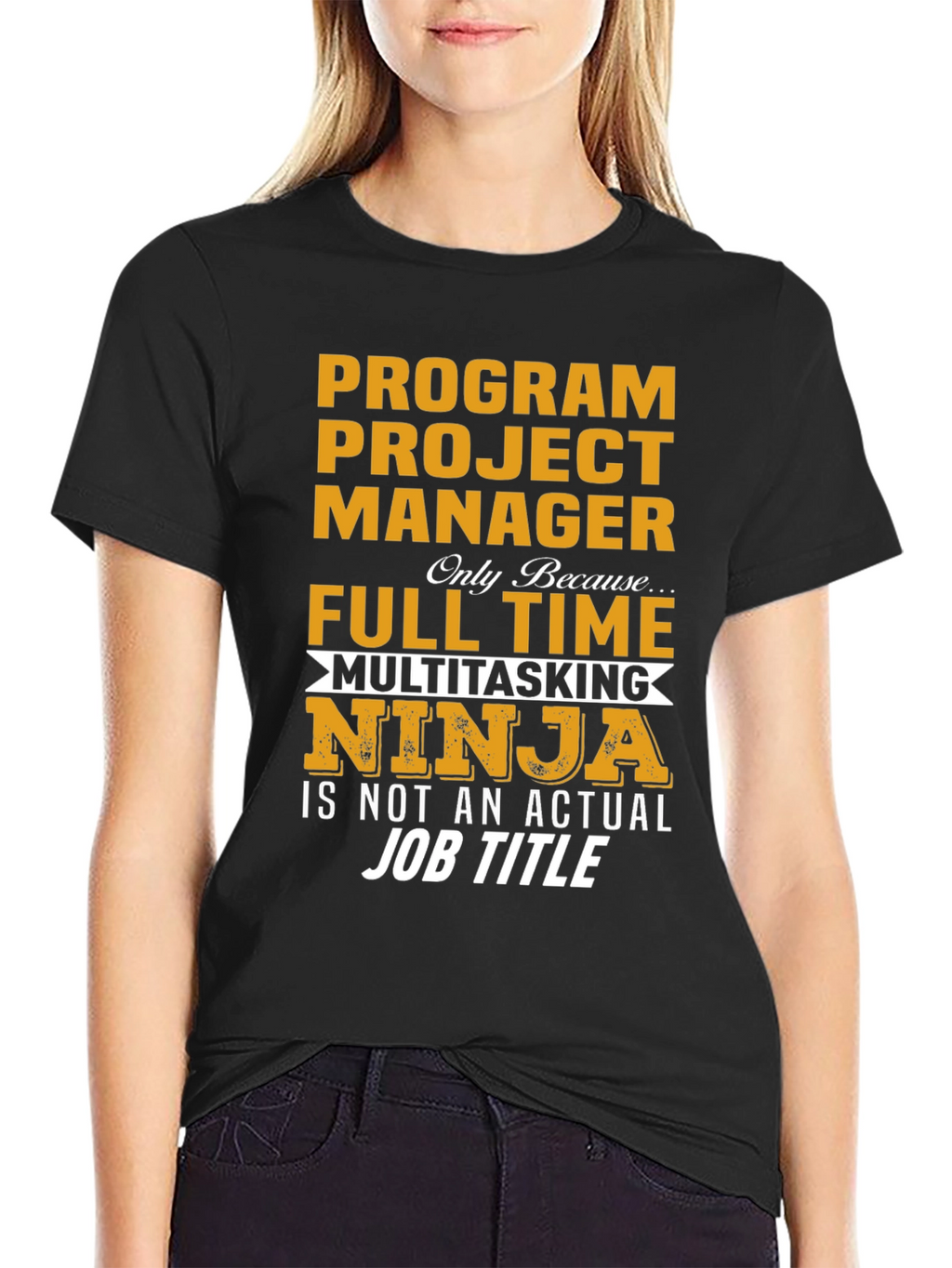 Program Project Manager Ninja T-Shirt