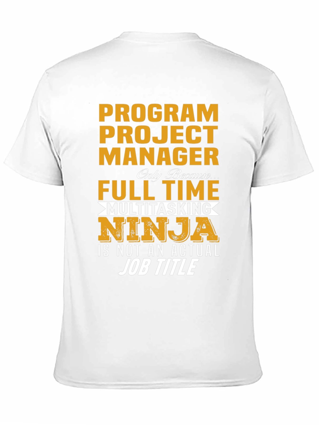Program Project Manager Ninja T-Shirt
