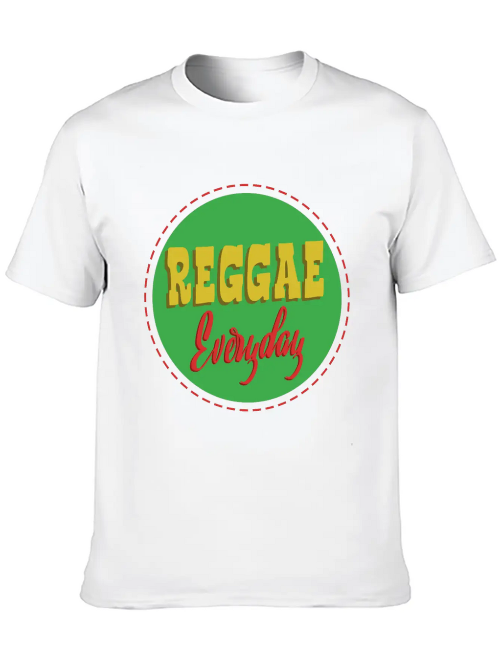 1Reggae Everyday Unisex Casual T-Shirt – Clean Design For Daily Comfort