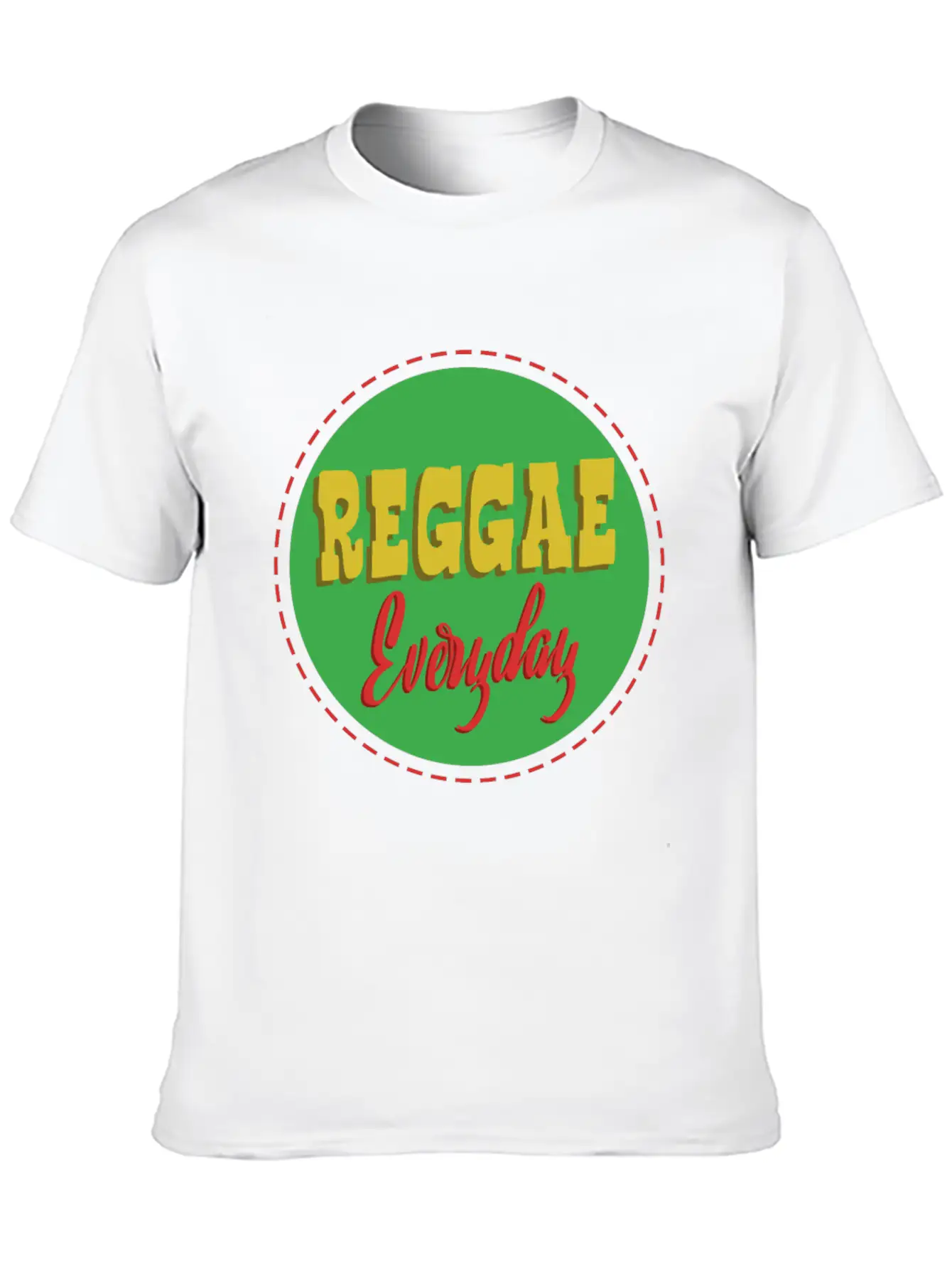 1Reggae Everyday Unisex Casual T-Shirt – Clean Design For Daily Comfort