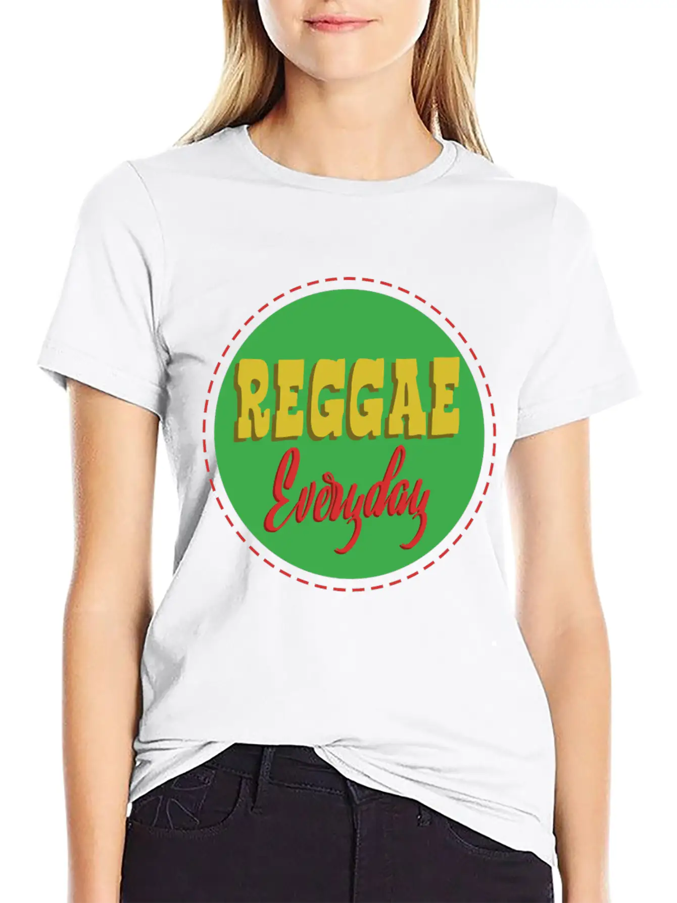 1Reggae Everyday Unisex Casual T-Shirt – Clean Design For Daily Comfort