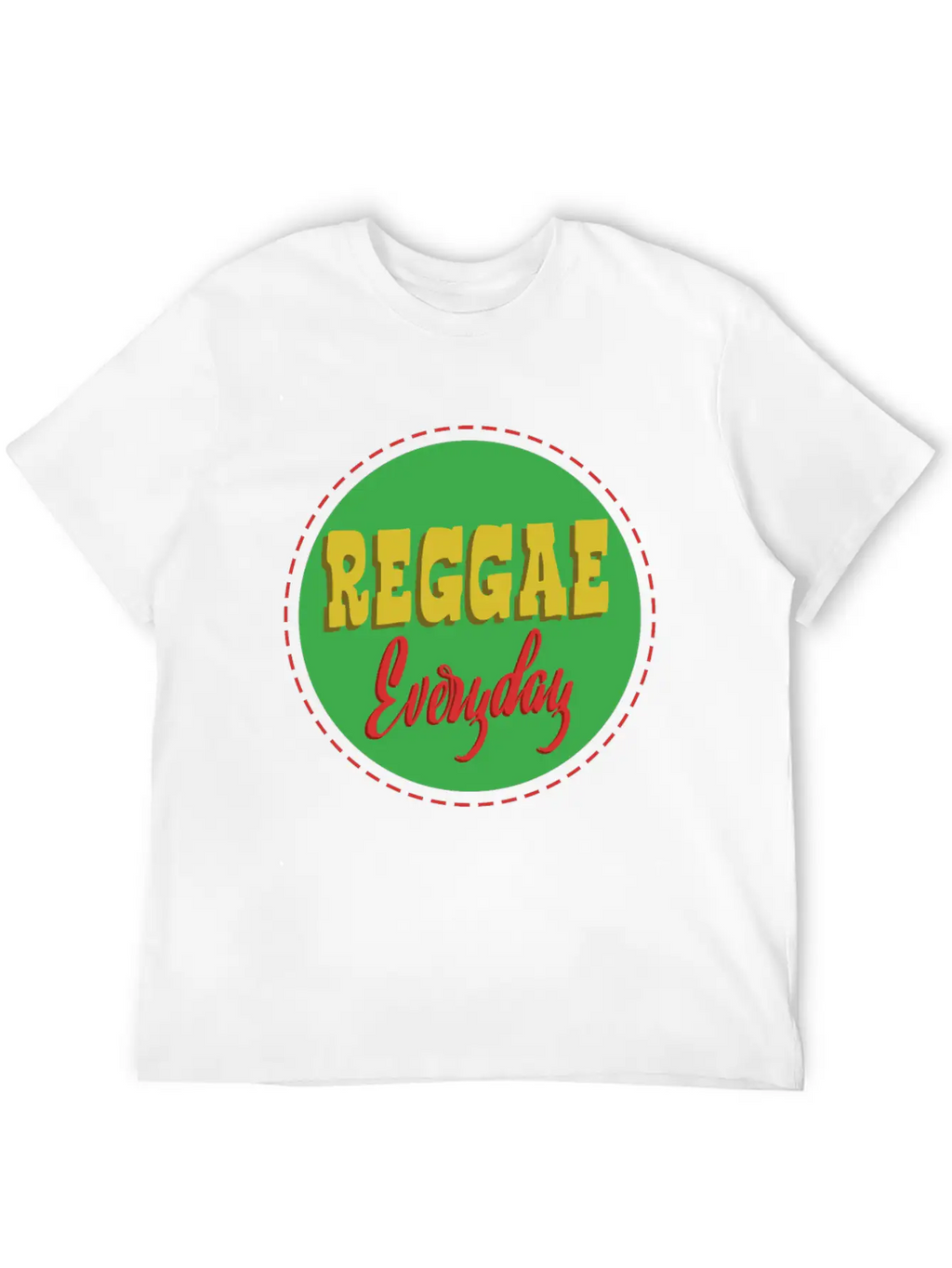 1Reggae Everyday Unisex Casual T-Shirt – Clean Design For Daily Comfort