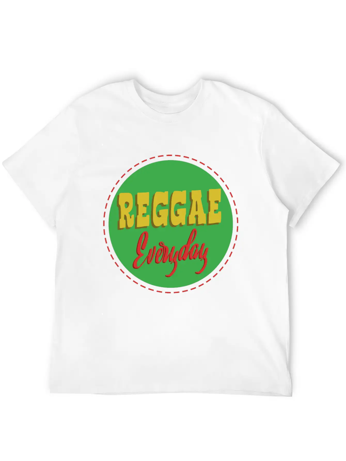 1Reggae Everyday Unisex Casual T-Shirt – Clean Design For Daily Comfort
