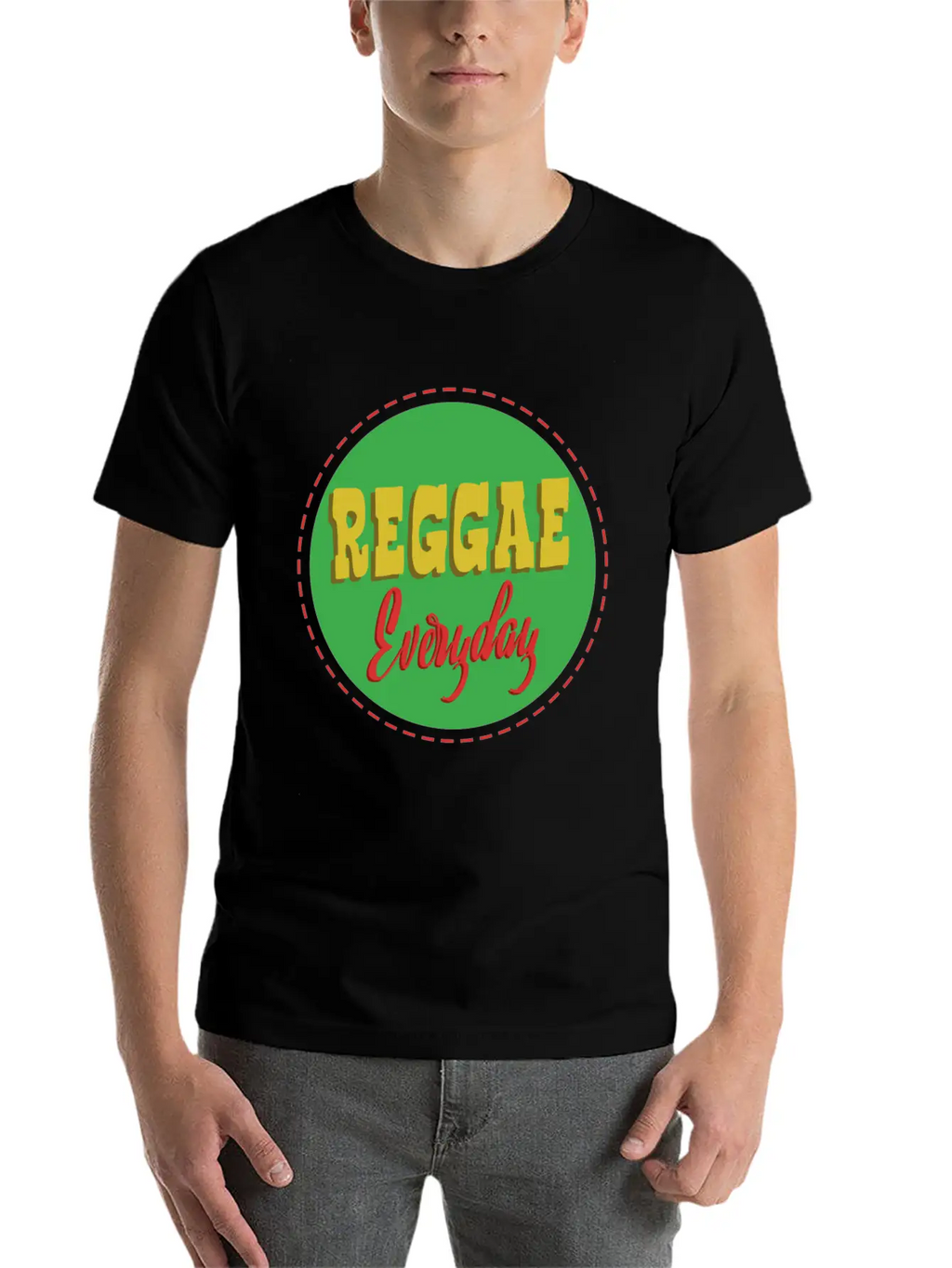 1Reggae Everyday Unisex Casual T-Shirt – Clean Design For Daily Comfort
