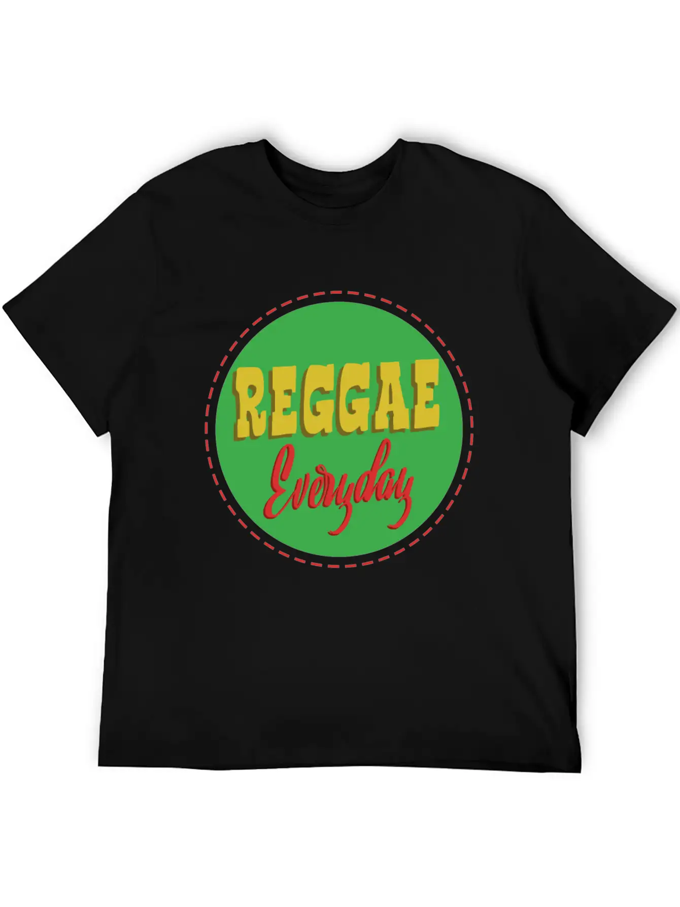 1Reggae Everyday Unisex Casual T-Shirt – Clean Design For Daily Comfort