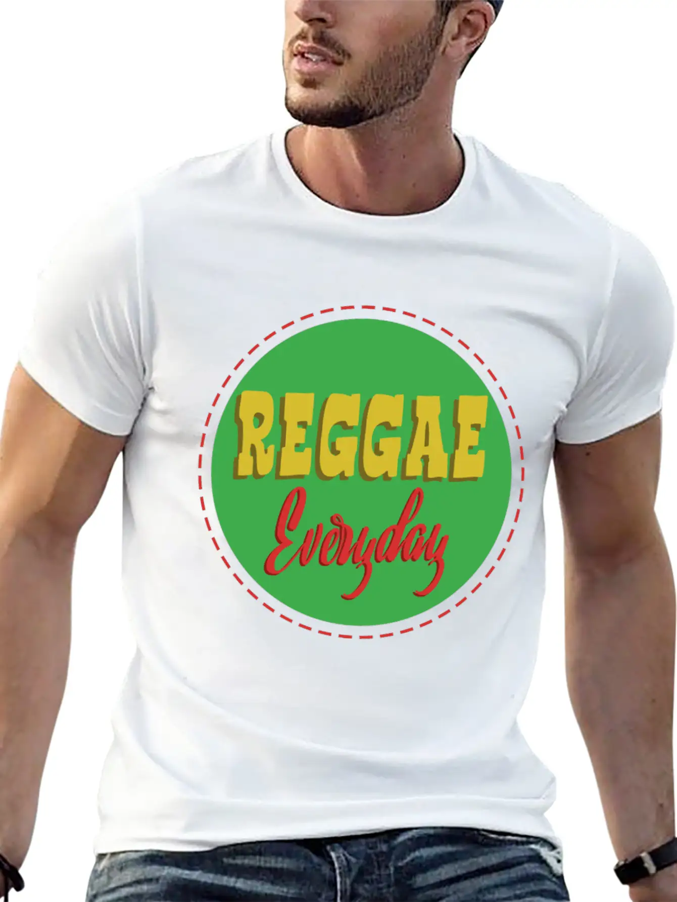1Reggae Everyday Unisex Casual T-Shirt – Clean Design For Daily Comfort