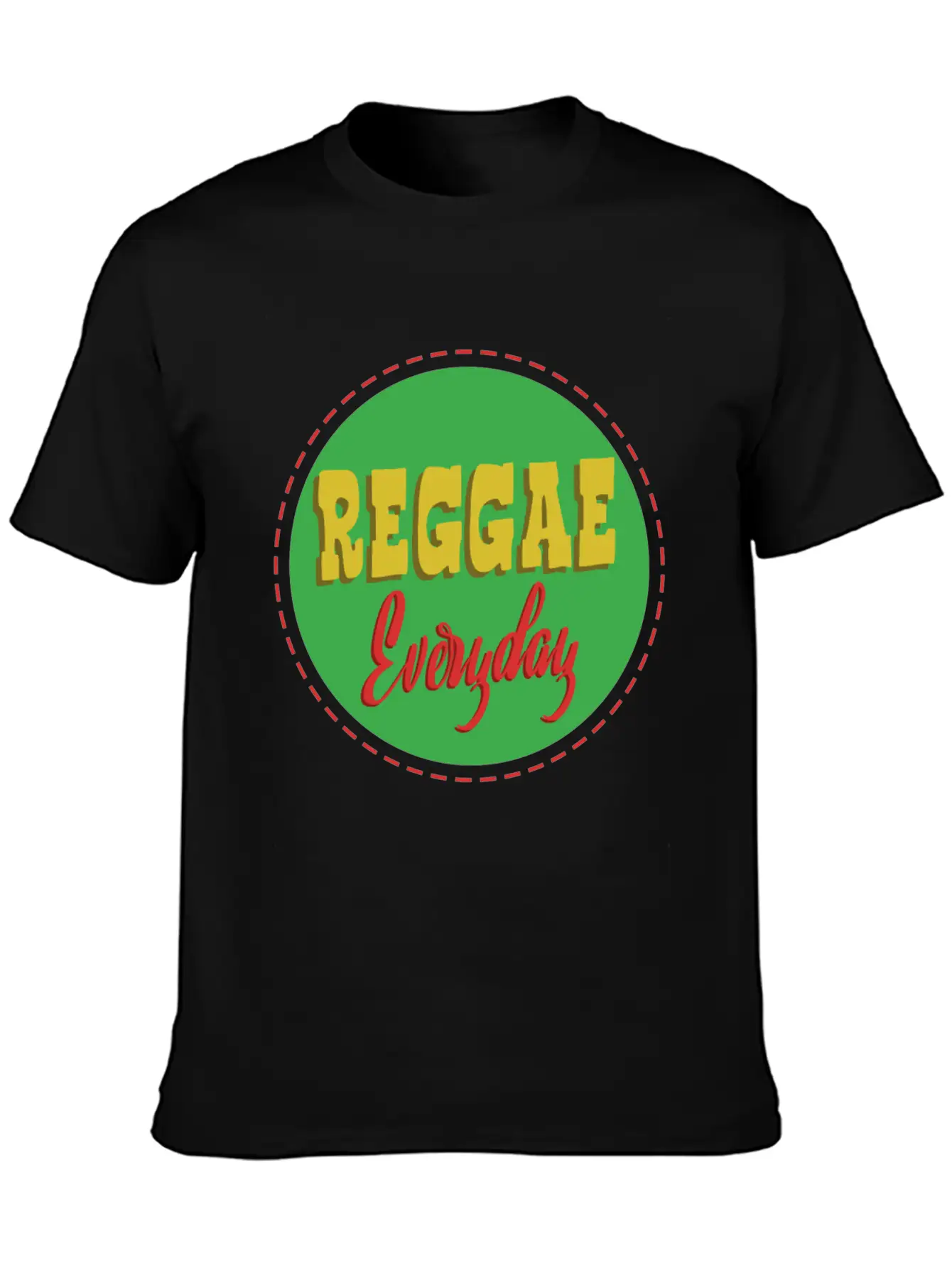 1Reggae Everyday Unisex Casual T-Shirt – Clean Design For Daily Comfort