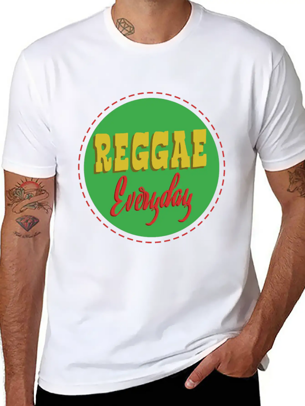 1Reggae Everyday Unisex Casual T-Shirt – Clean Design For Daily Comfort