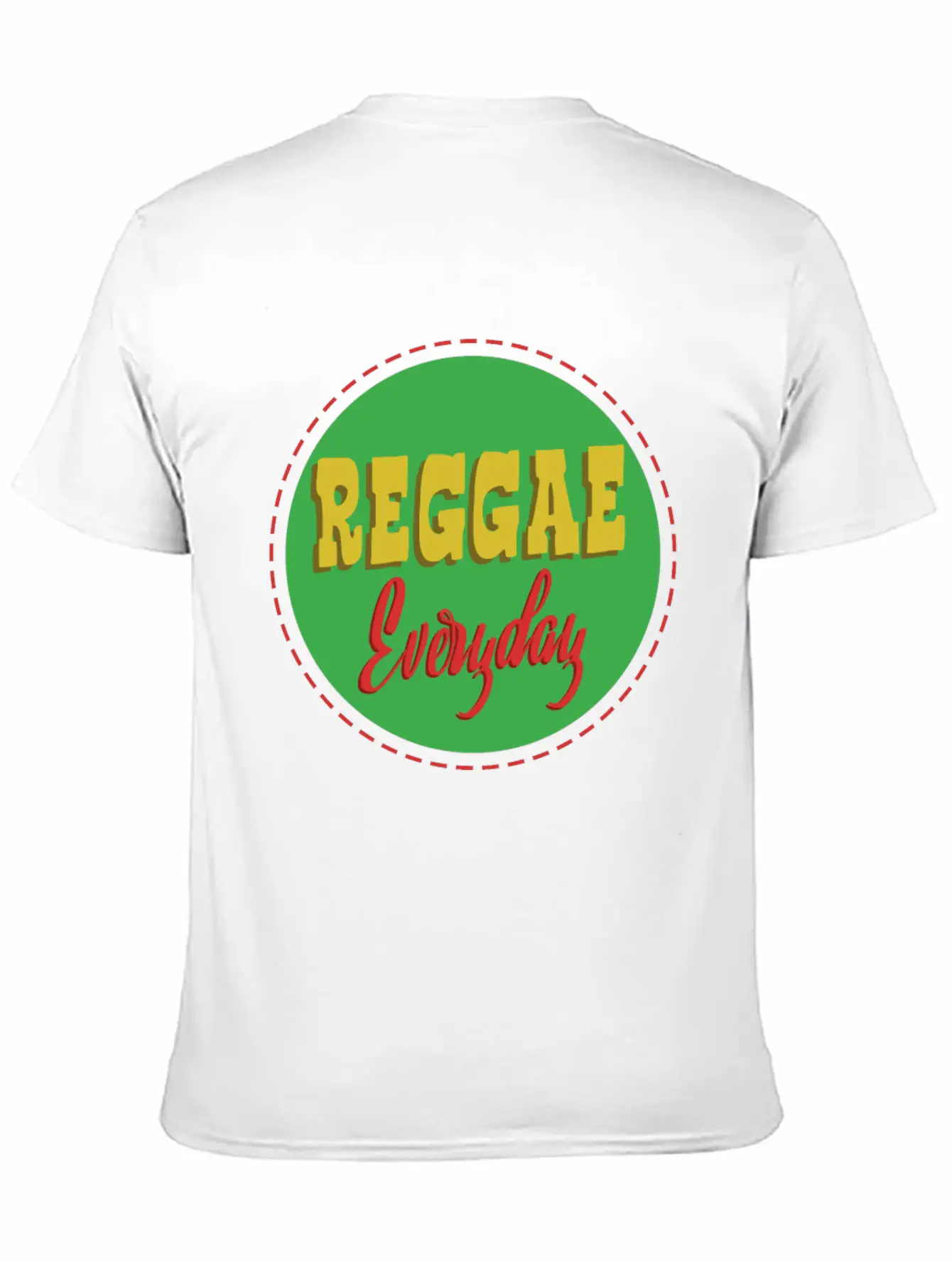 1Reggae Everyday Unisex Casual T-Shirt – Clean Design For Daily Comfort