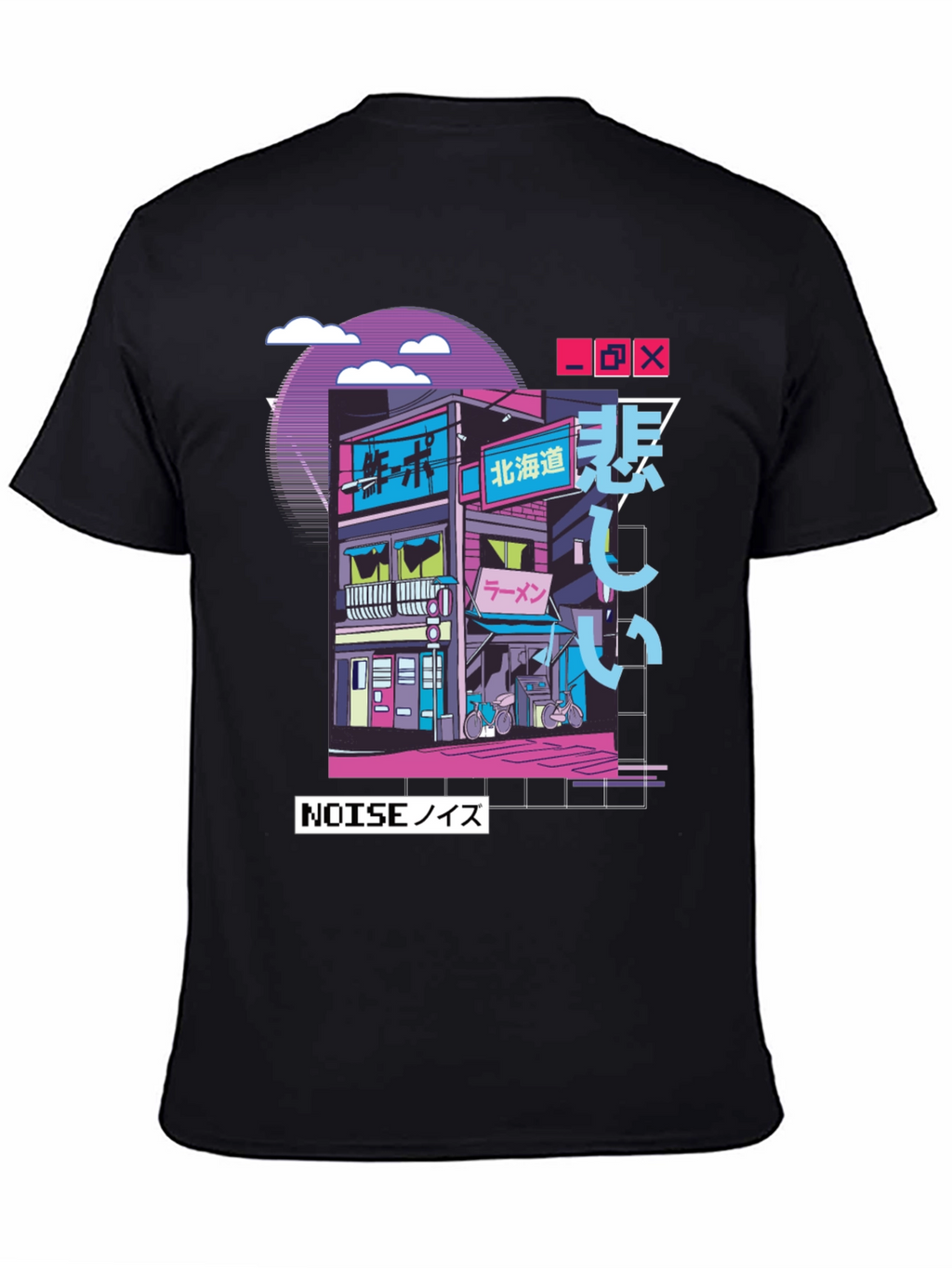 Retro Anime T-Shirt - Japanese Streetwear