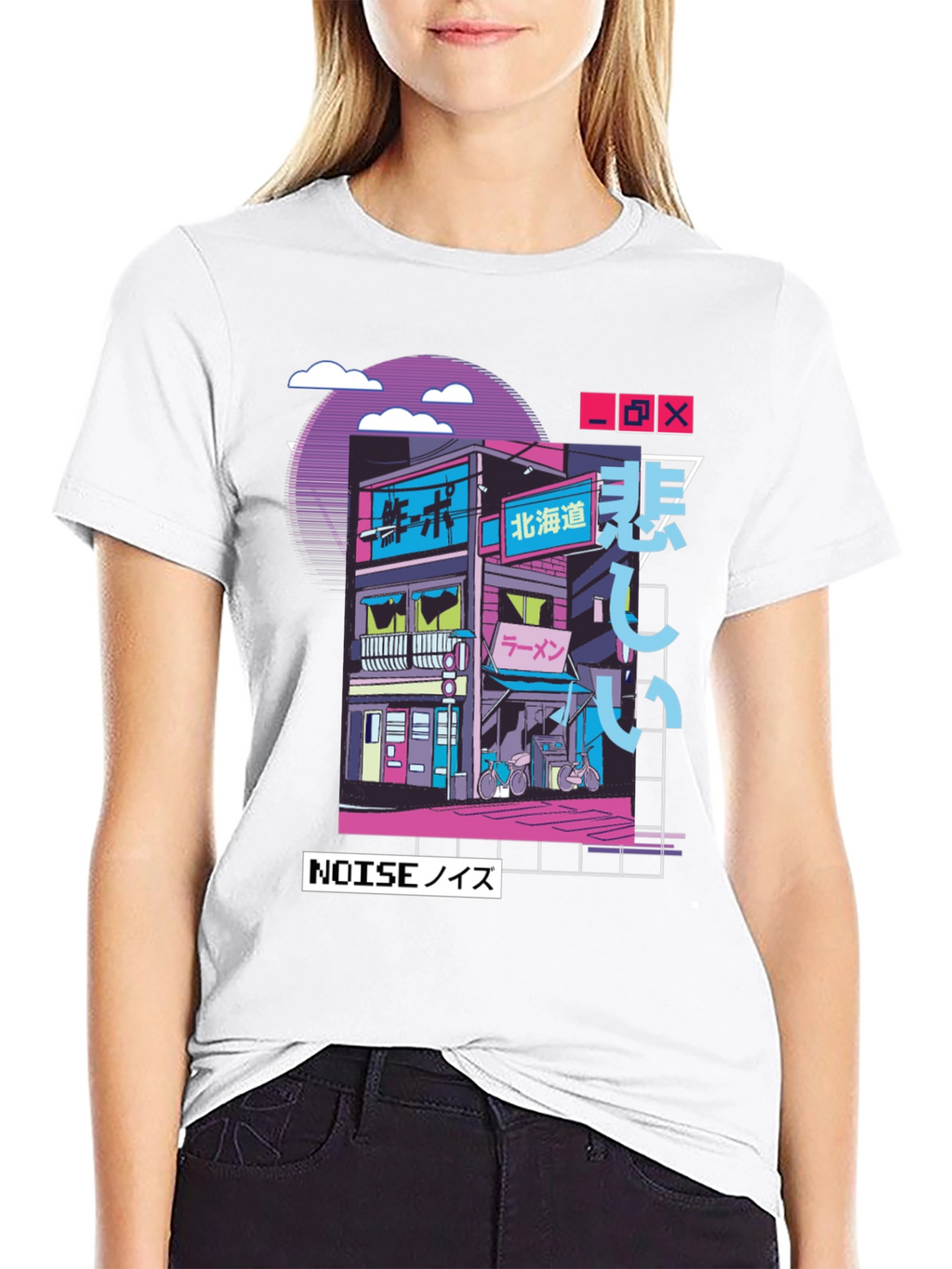 Retro Anime T-Shirt - Japanese Streetwear