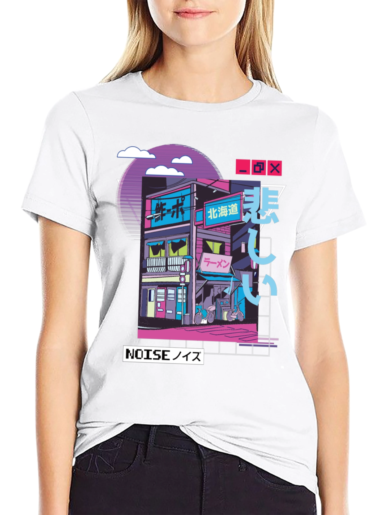 Retro Anime T-Shirt - Japanese Streetwear